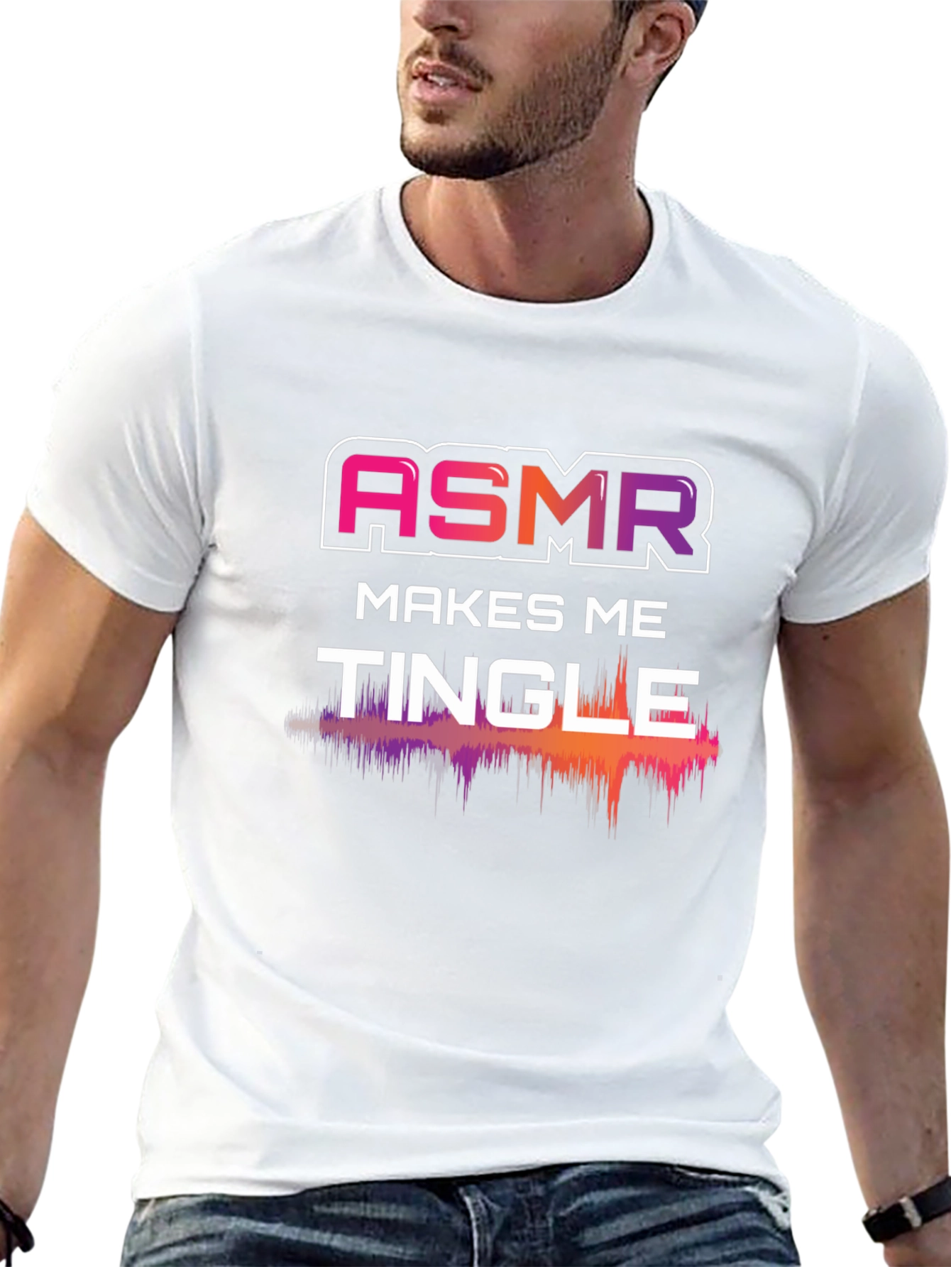 ASMR Makes Me Tingle Graphic Tee