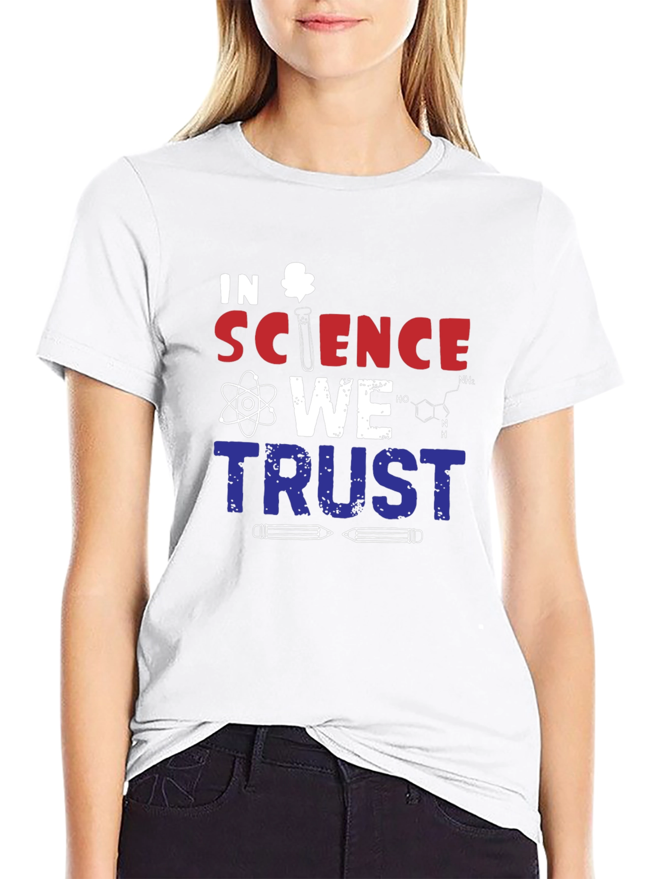 In Science We Trust T-Shirt Graphic Tee