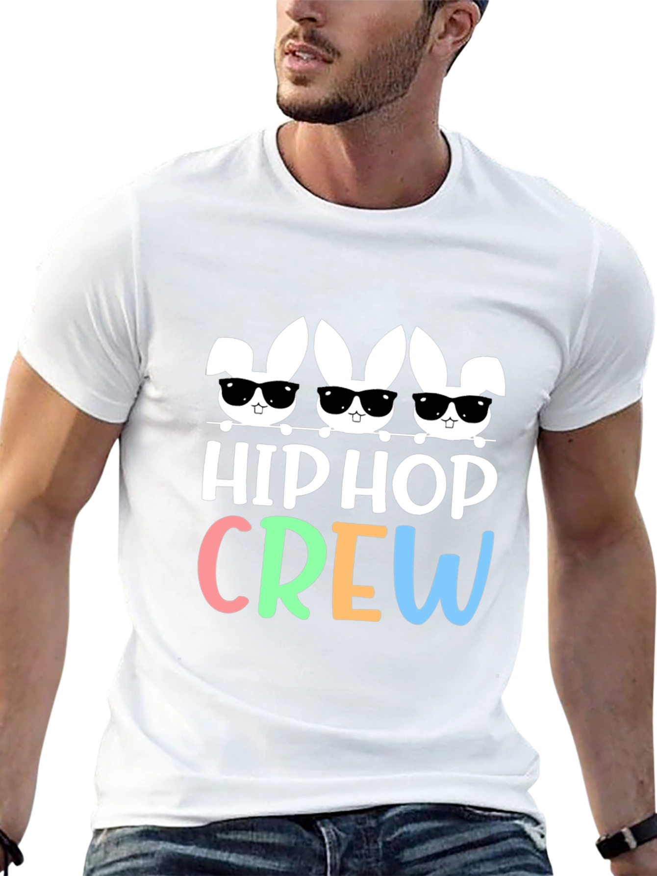 Hip Hop Crew Easter Bunny T-Shirt