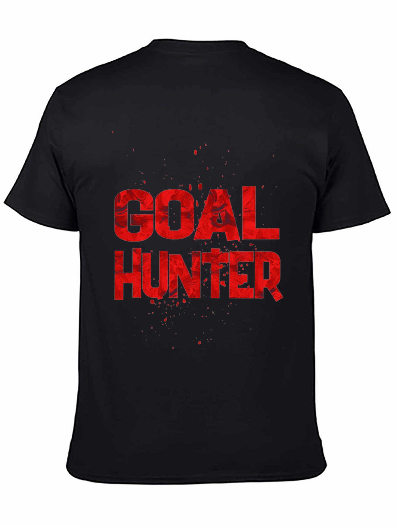 Goal Hunter Graphic T-Shirt - Black