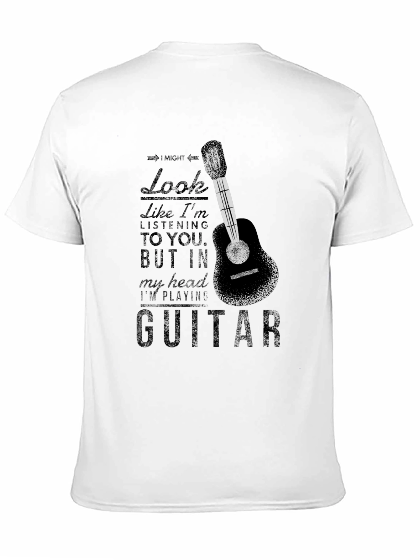Guitar Player T-Shirt - In My Head Tee