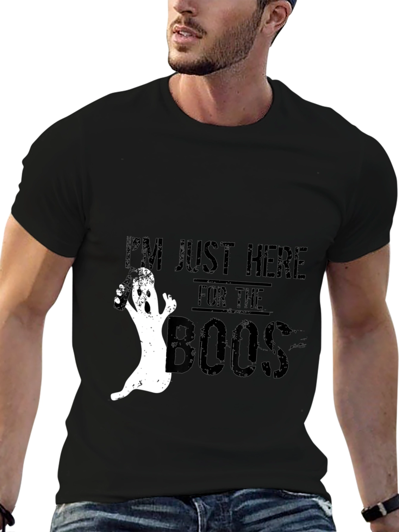 Im Just Here for the Boos Halloween T-Shirt