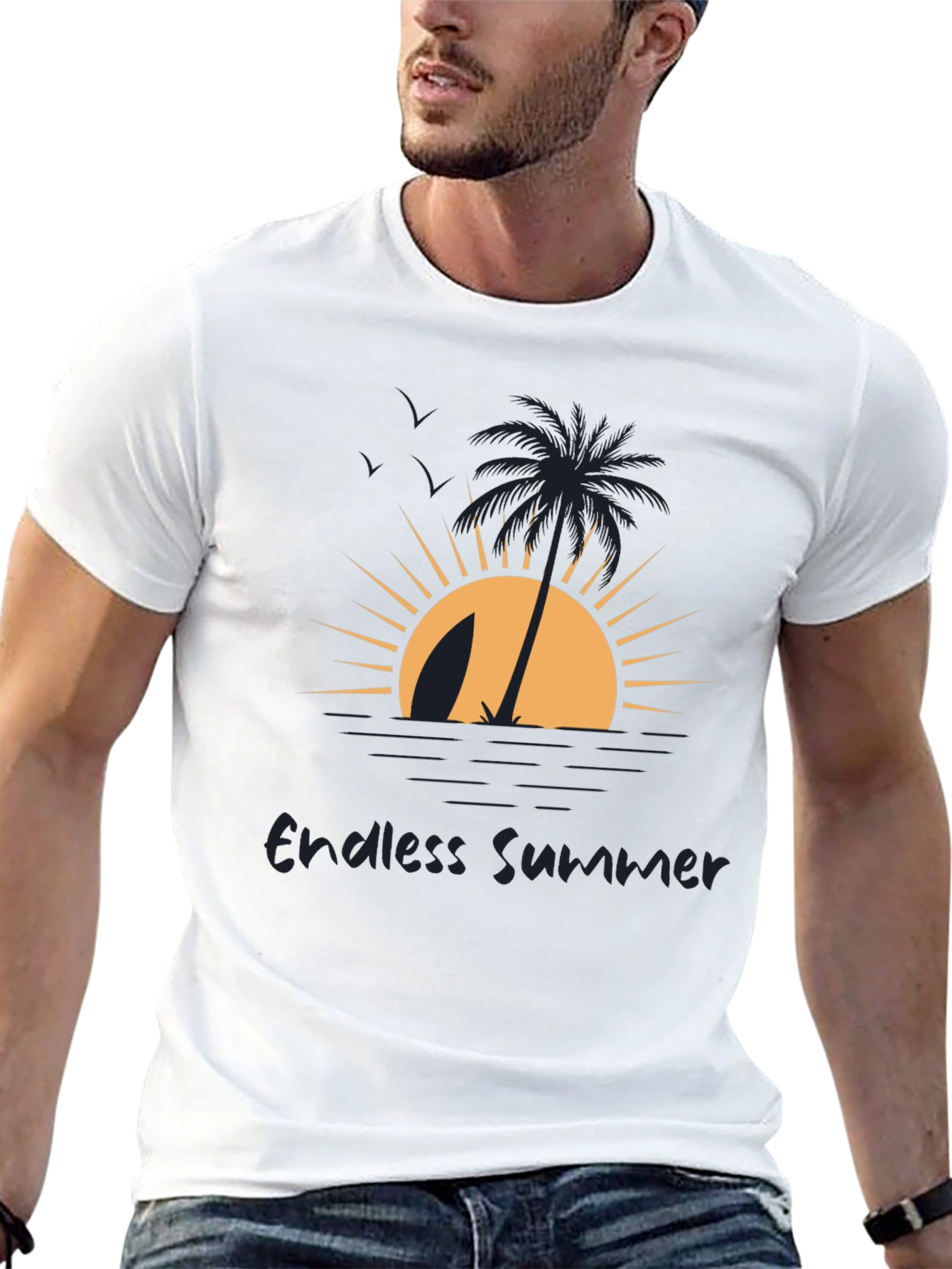 Endless Summer Graphic Tee - Beach Vibes