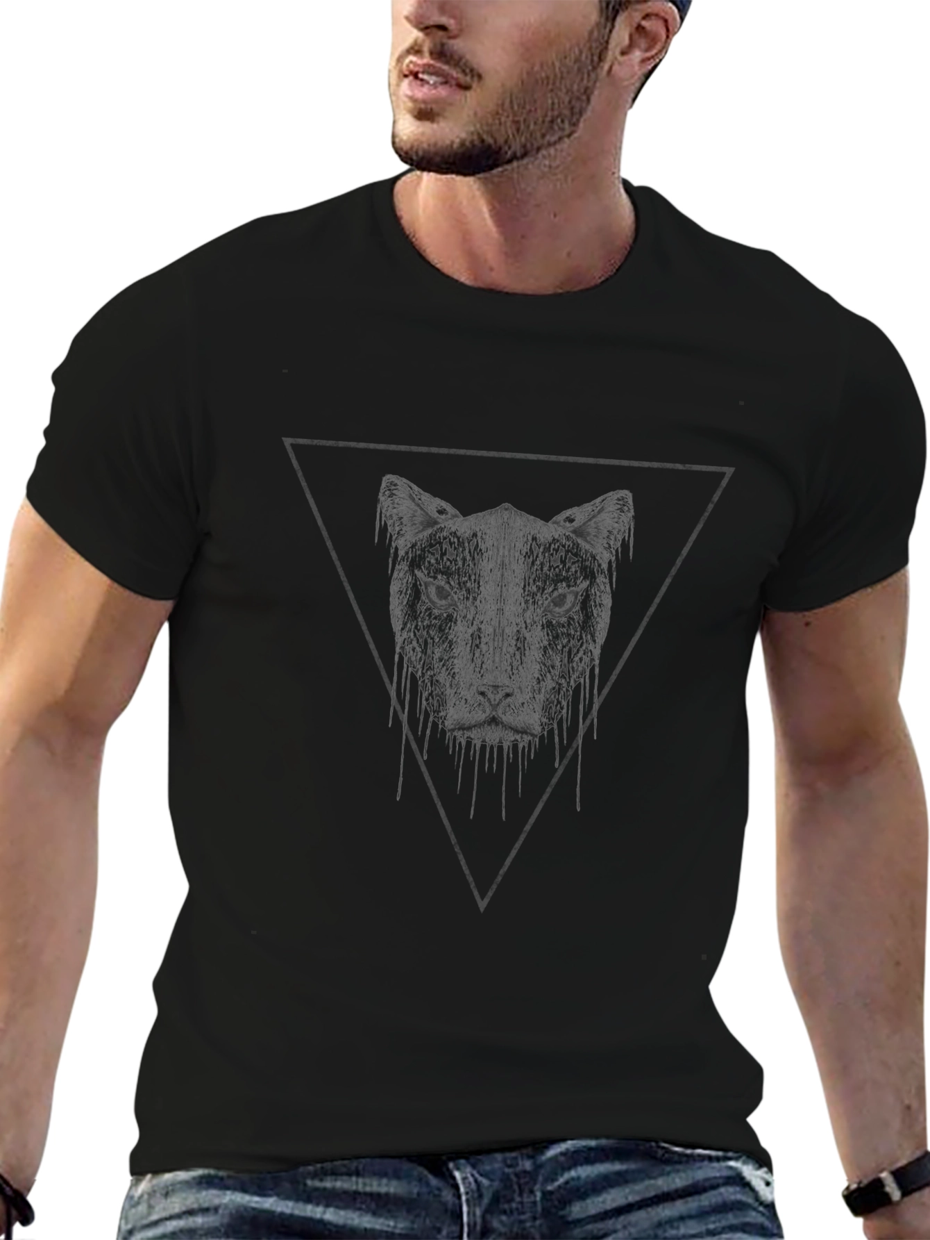 Black Panther Graphic Tee - Mens Unique Design