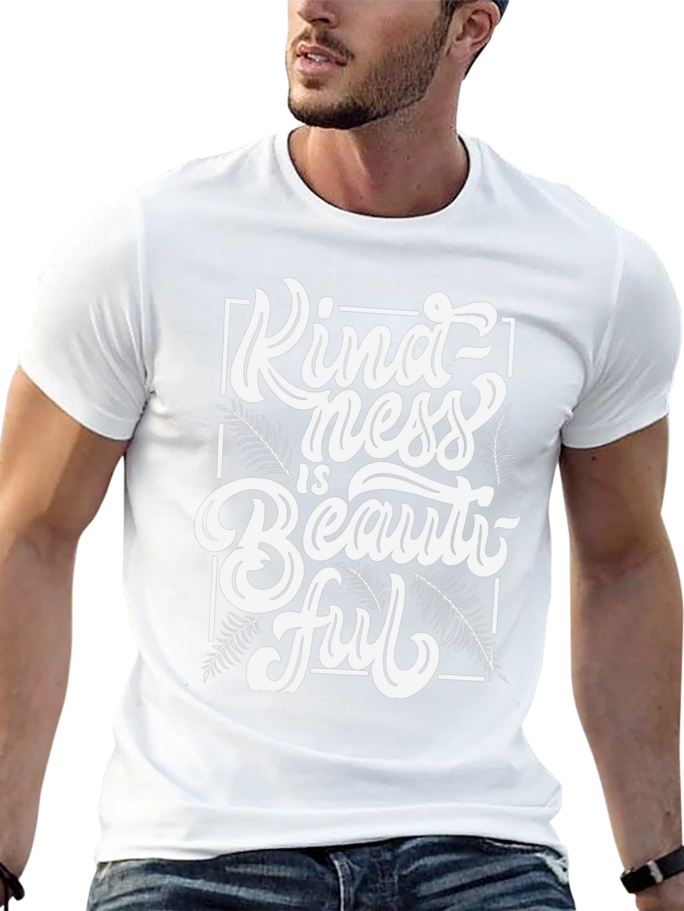 Kindness Is Beautiful Black T-Shirt
