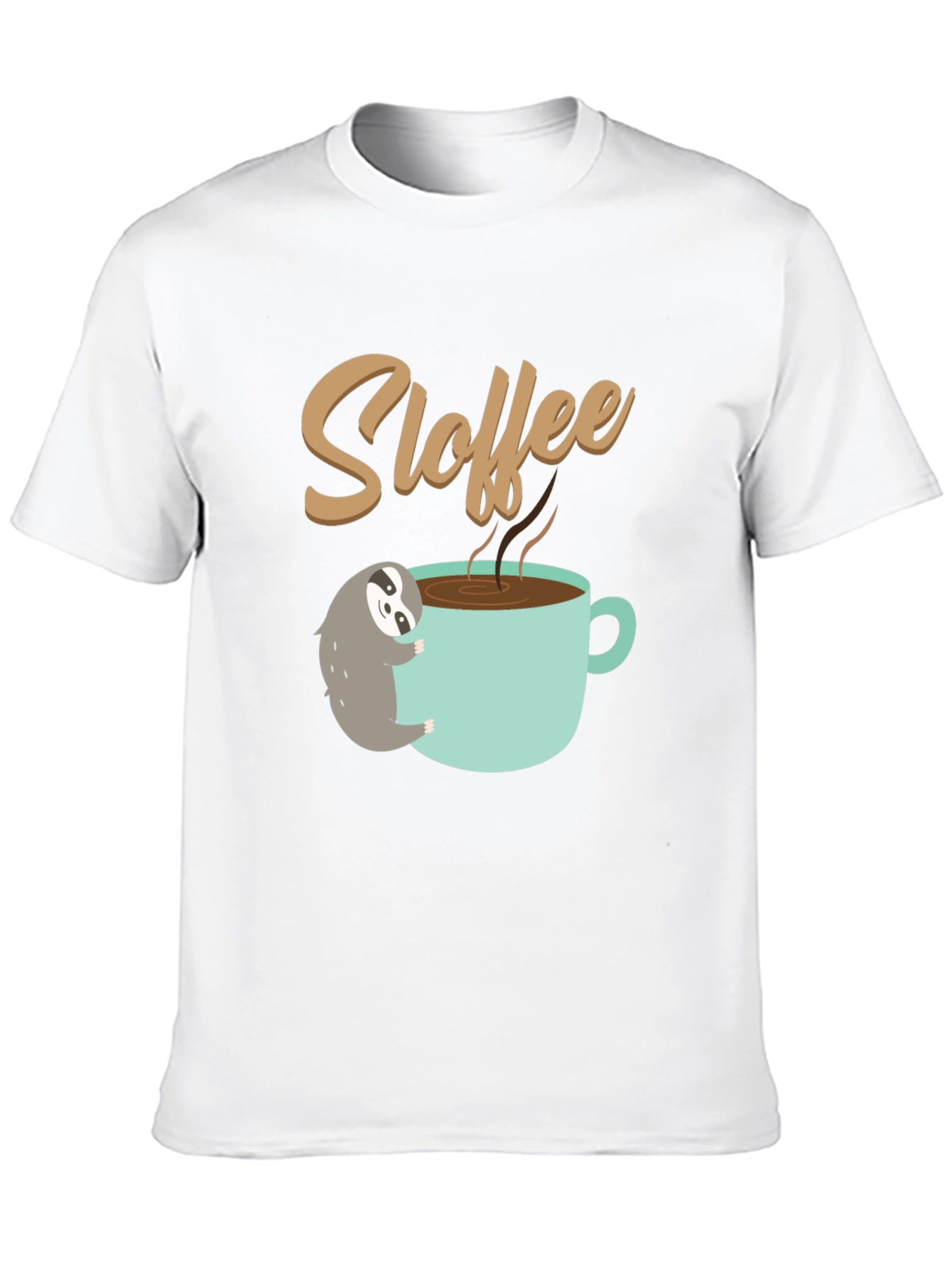Sloffee Sloth & Coffee Lovers Tee