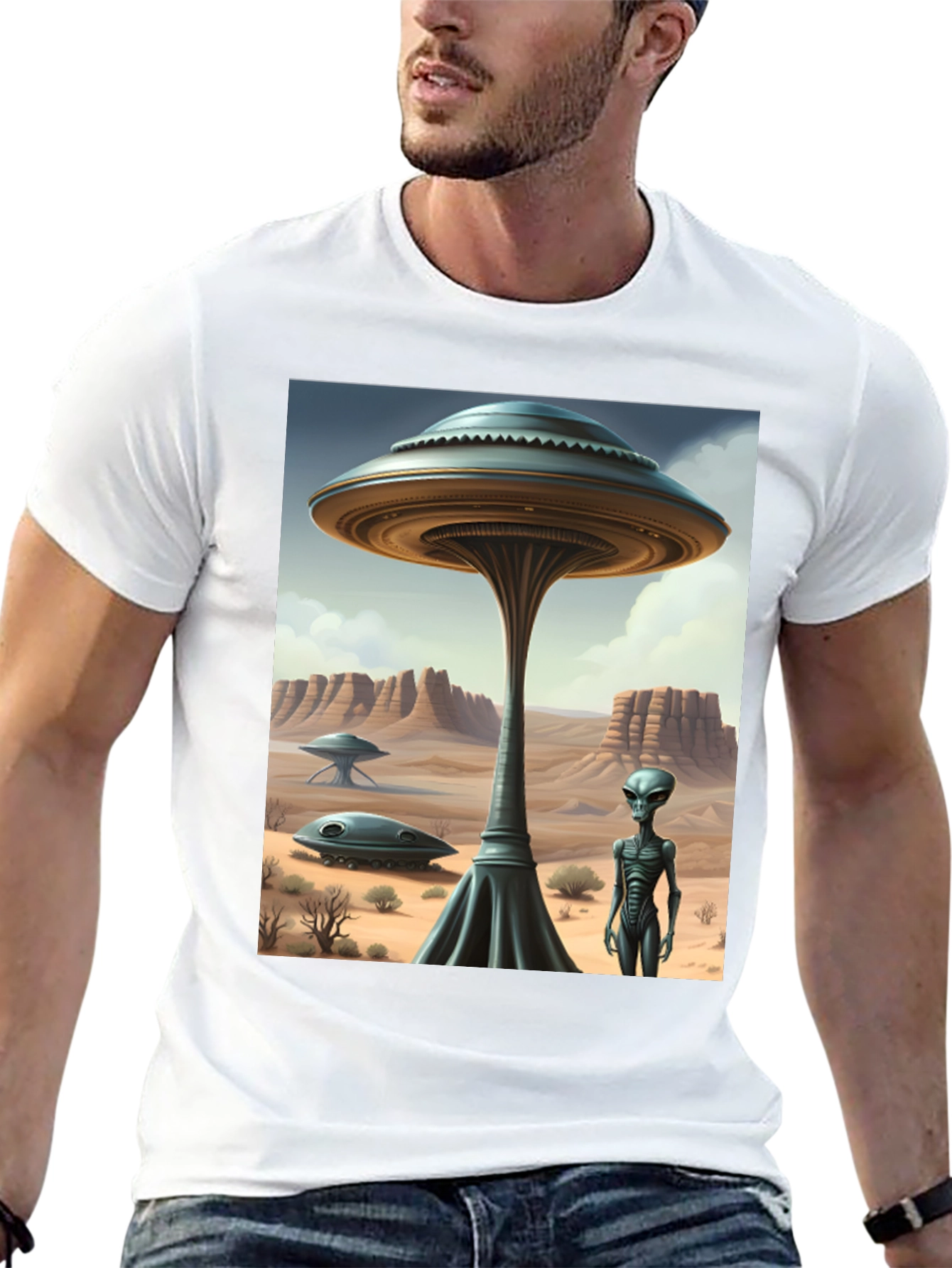 Alien Encounter Graphic Tee