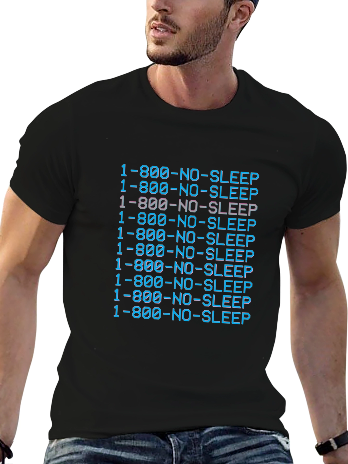 1-800-NO-SLEEP Graphic Tee