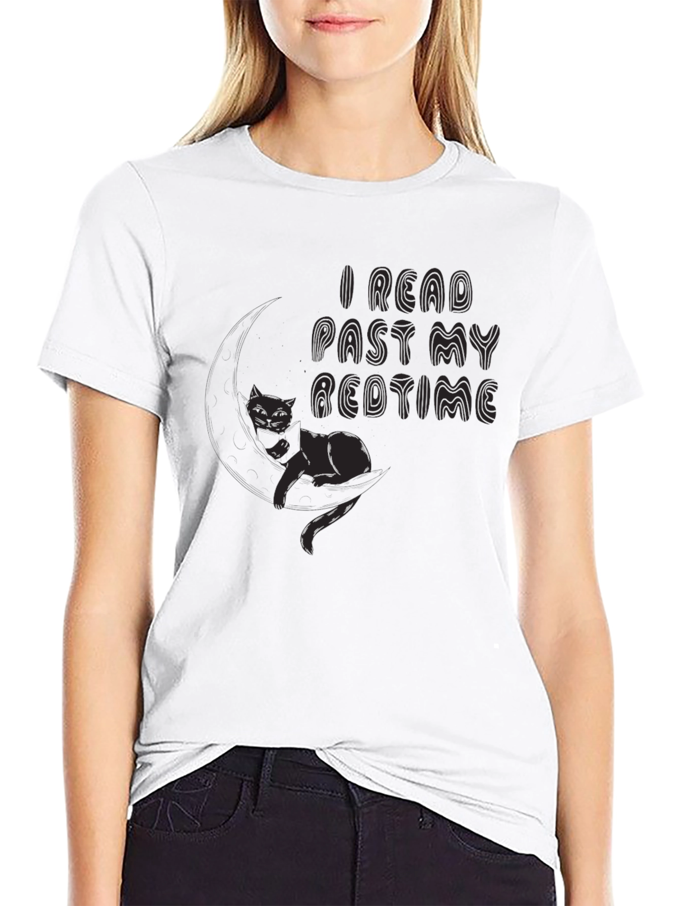 I Read Past My Bedtime Graphic Tee