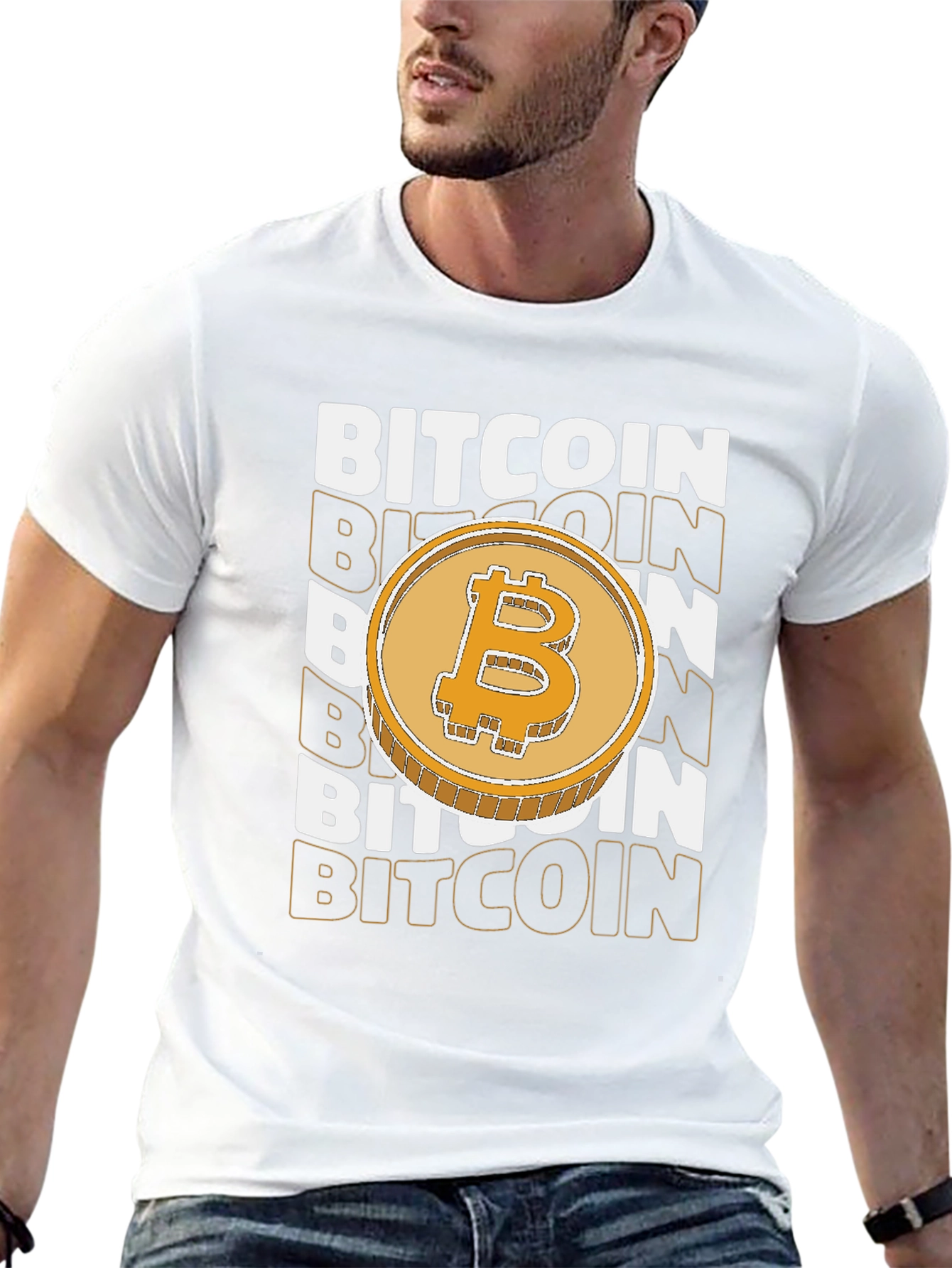 Bitcoin Coin T-Shirt - Crypto Tee for HODLers