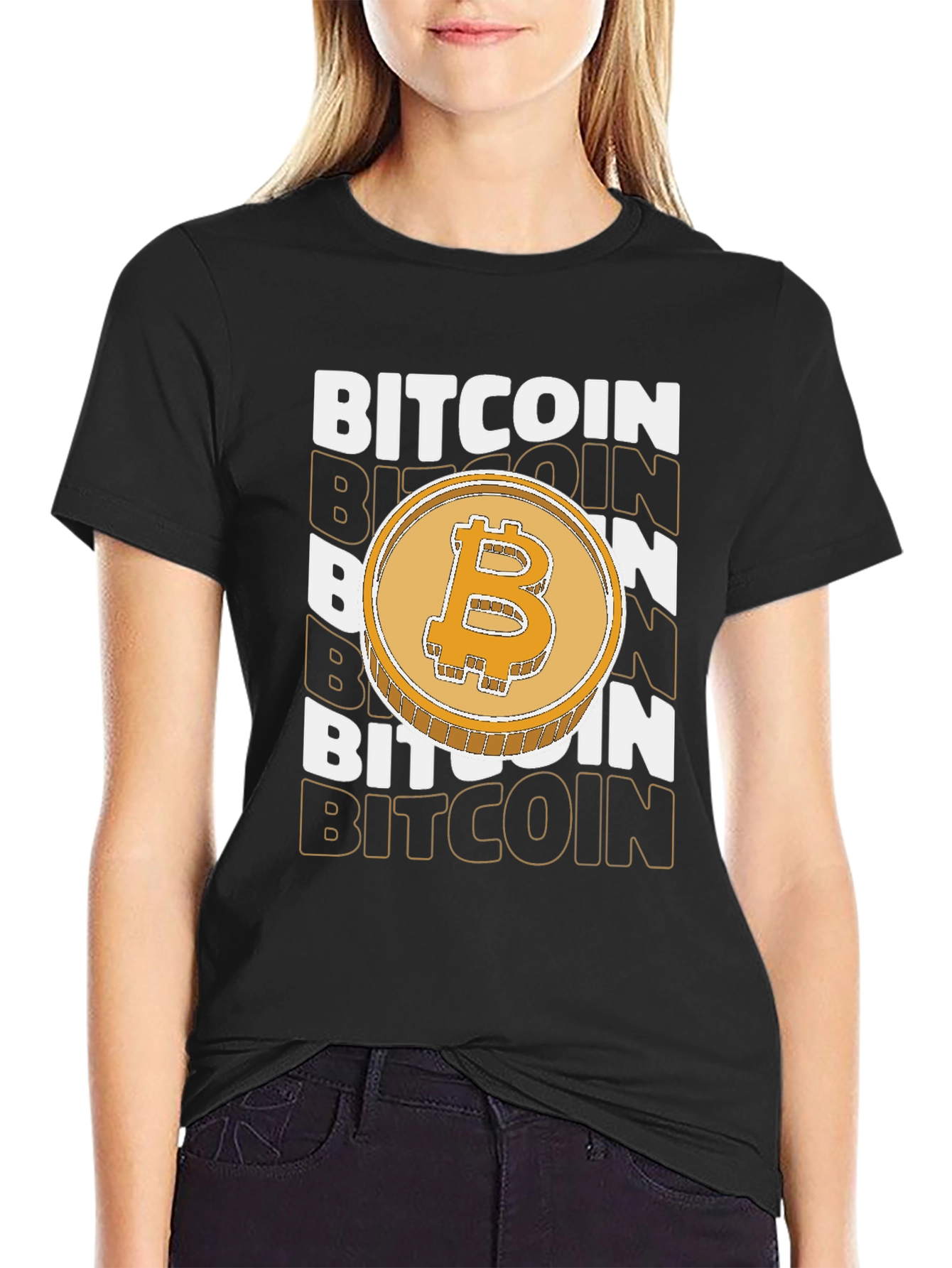 Bitcoin Coin T-Shirt - Crypto Tee for HODLers