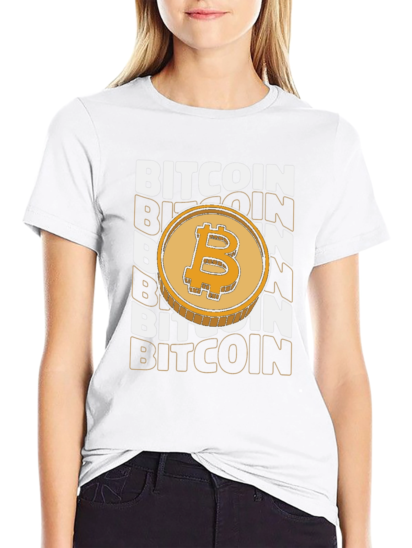 Bitcoin Coin T-Shirt - Crypto Tee for HODLers