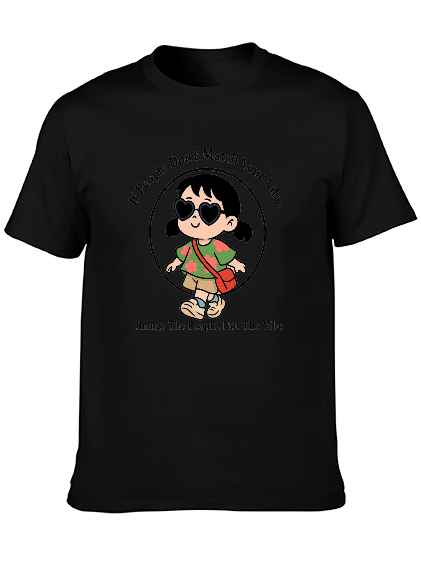 Vibe Graphic Tee - Change People Not The Vibe