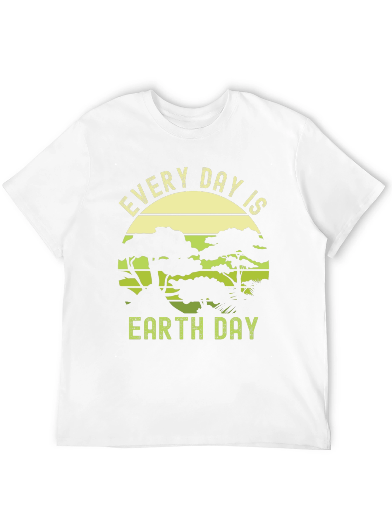 Every Day is Earth Day Black Graphic Tee