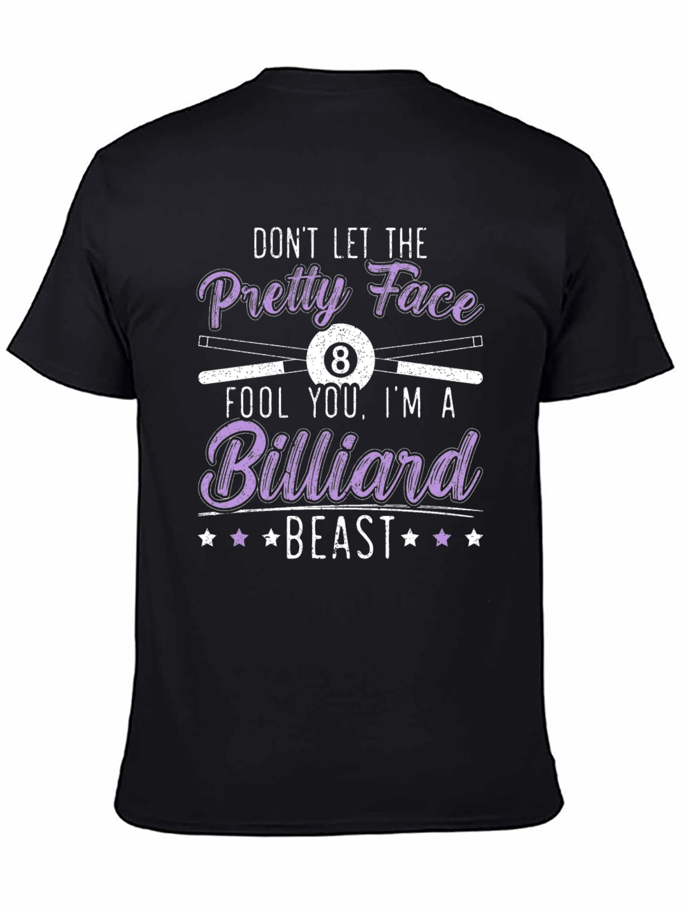 Billiard Beast T-Shirt - Funny Pool Player Tee