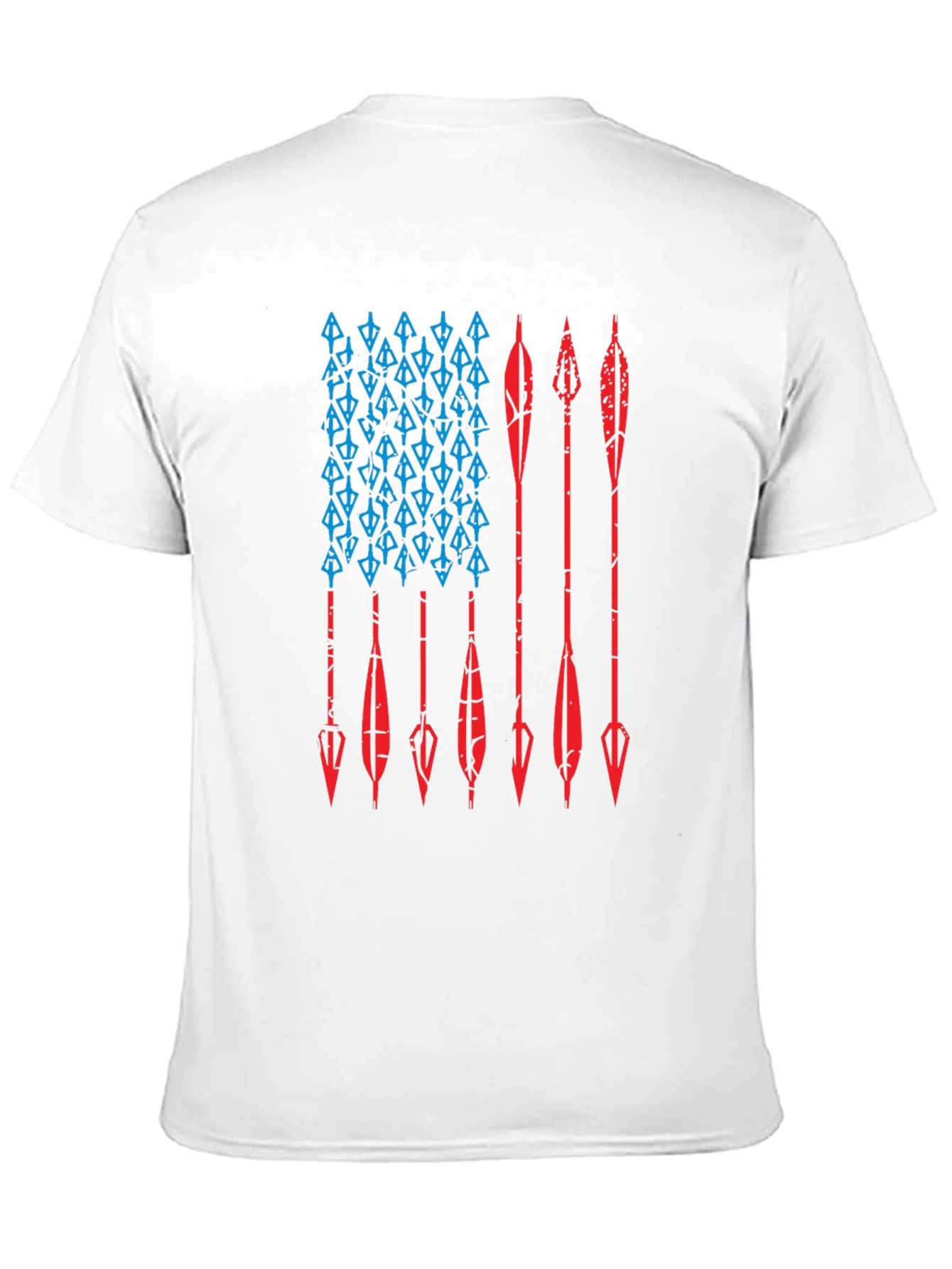 American Flag Arrow Graphic Tee - Hunting Pride