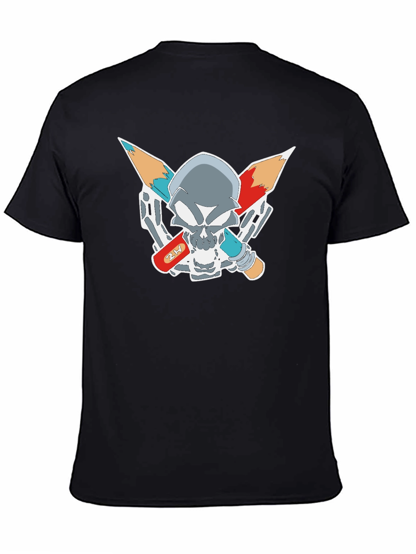 Edgy Graphic Skull T-Shirt