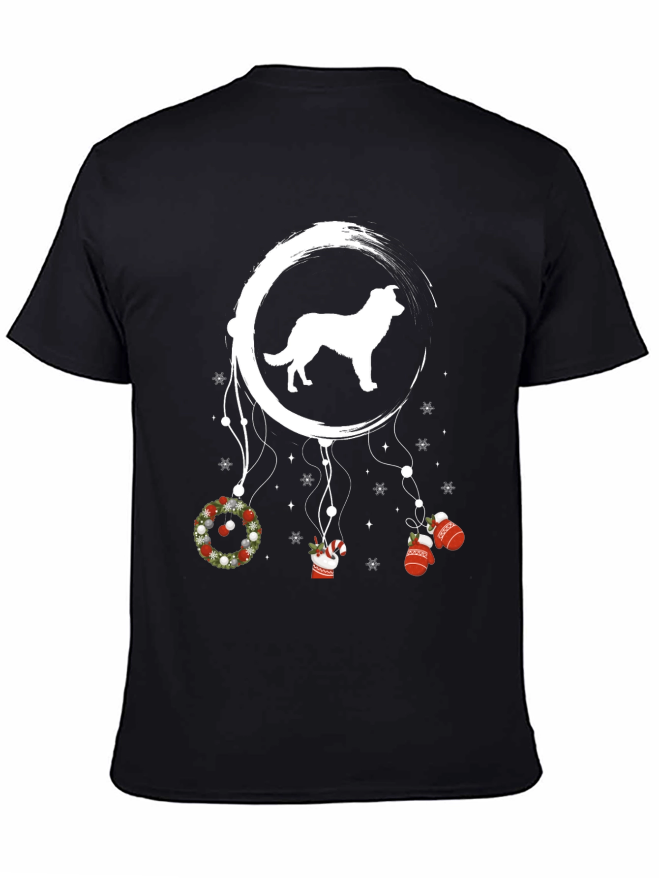 Dog Christmas Dreamcatcher T-Shirt
