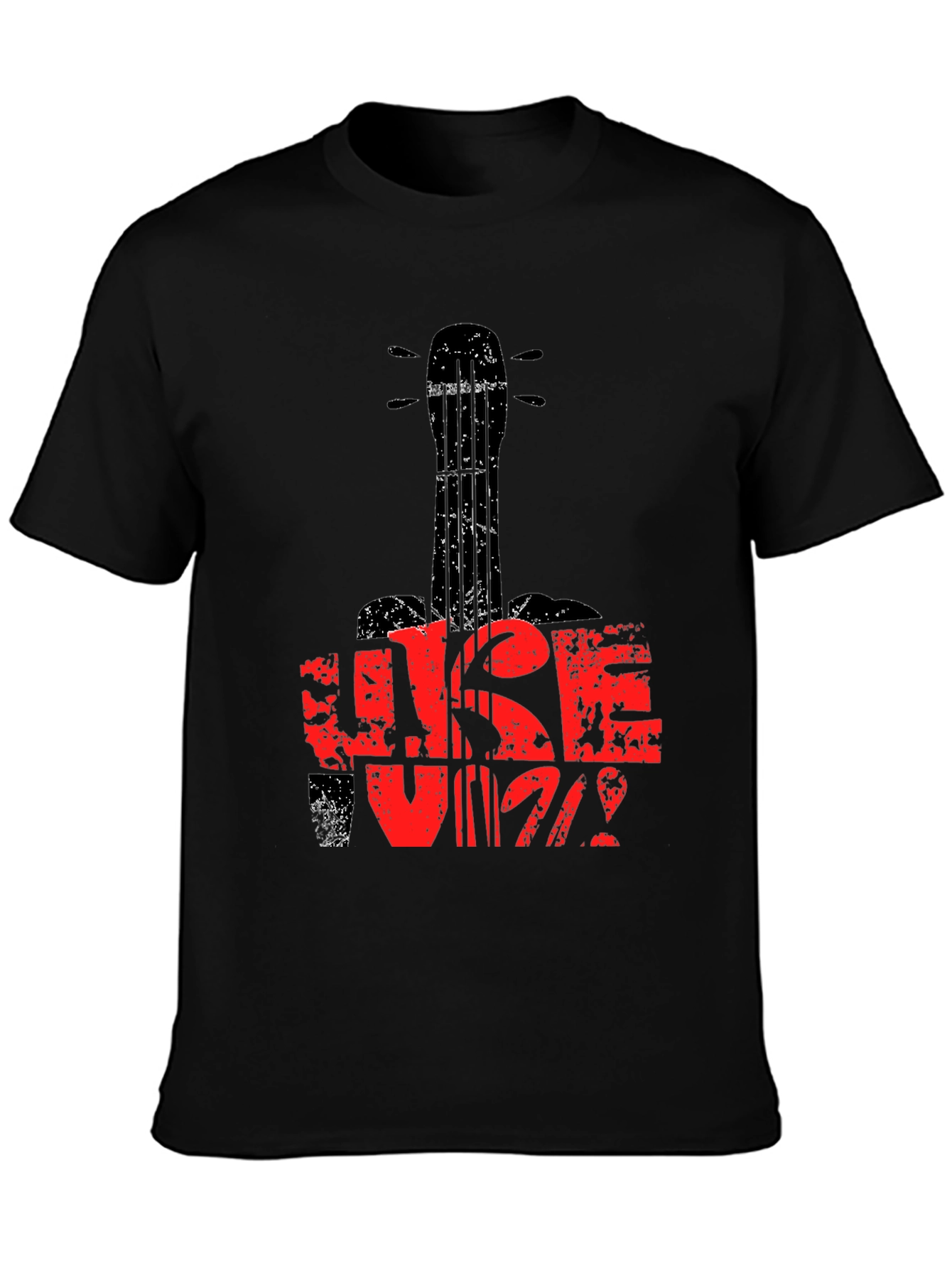 Ukulele Guitar T-Shirt - Music Lover Tee