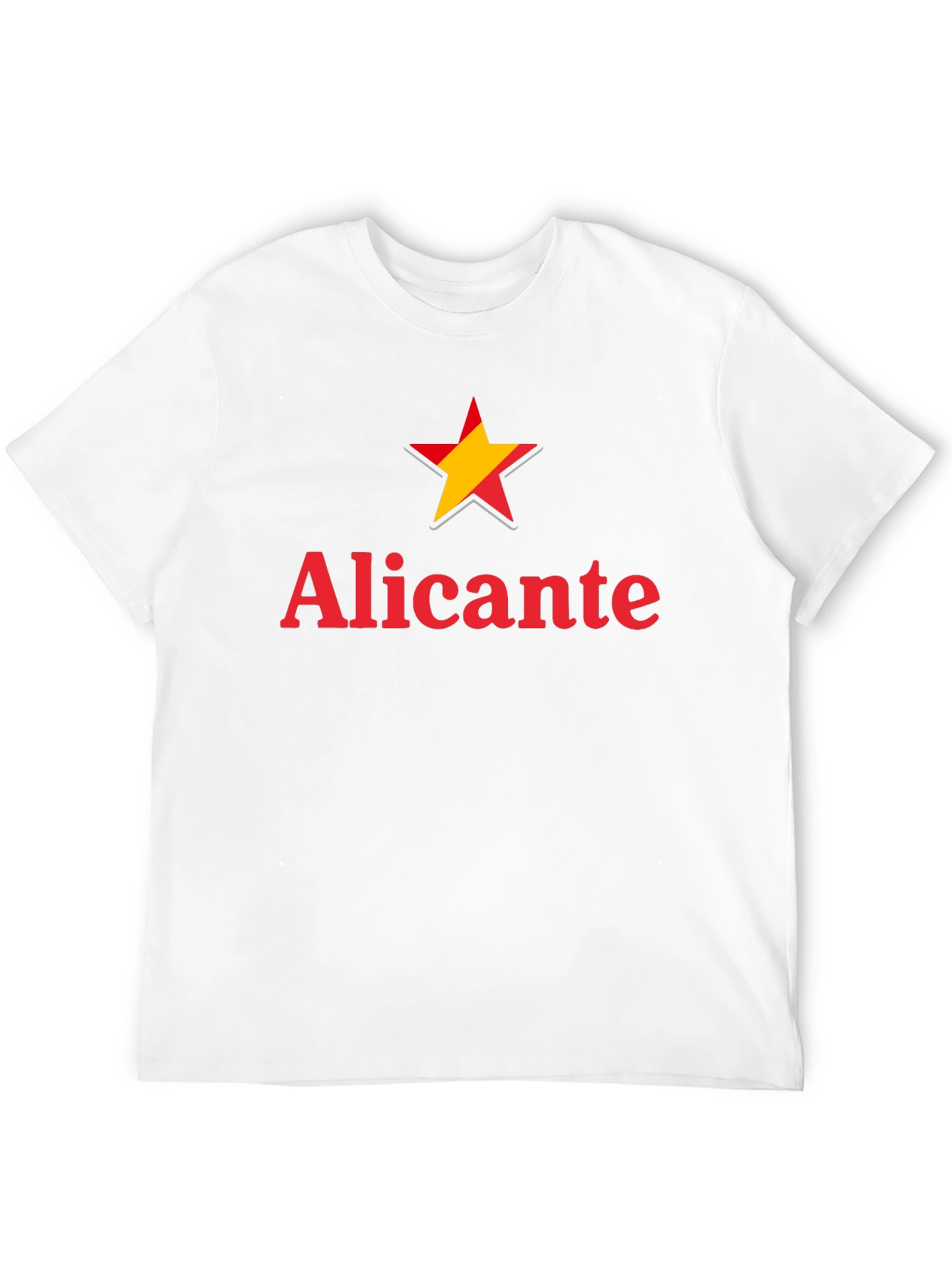 Alicante Star Graphic Black T-Shirt