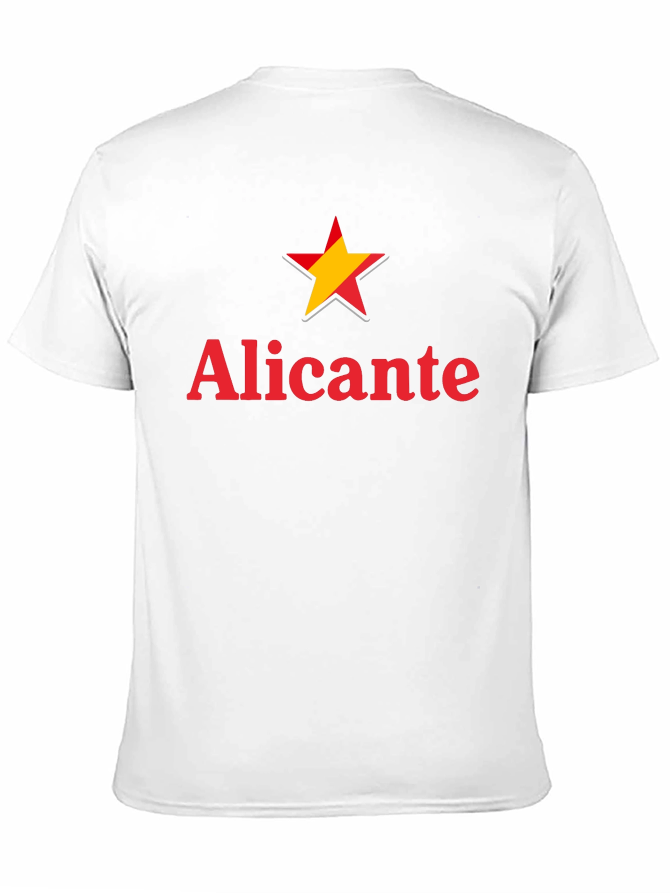 Alicante Star Graphic Black T-Shirt