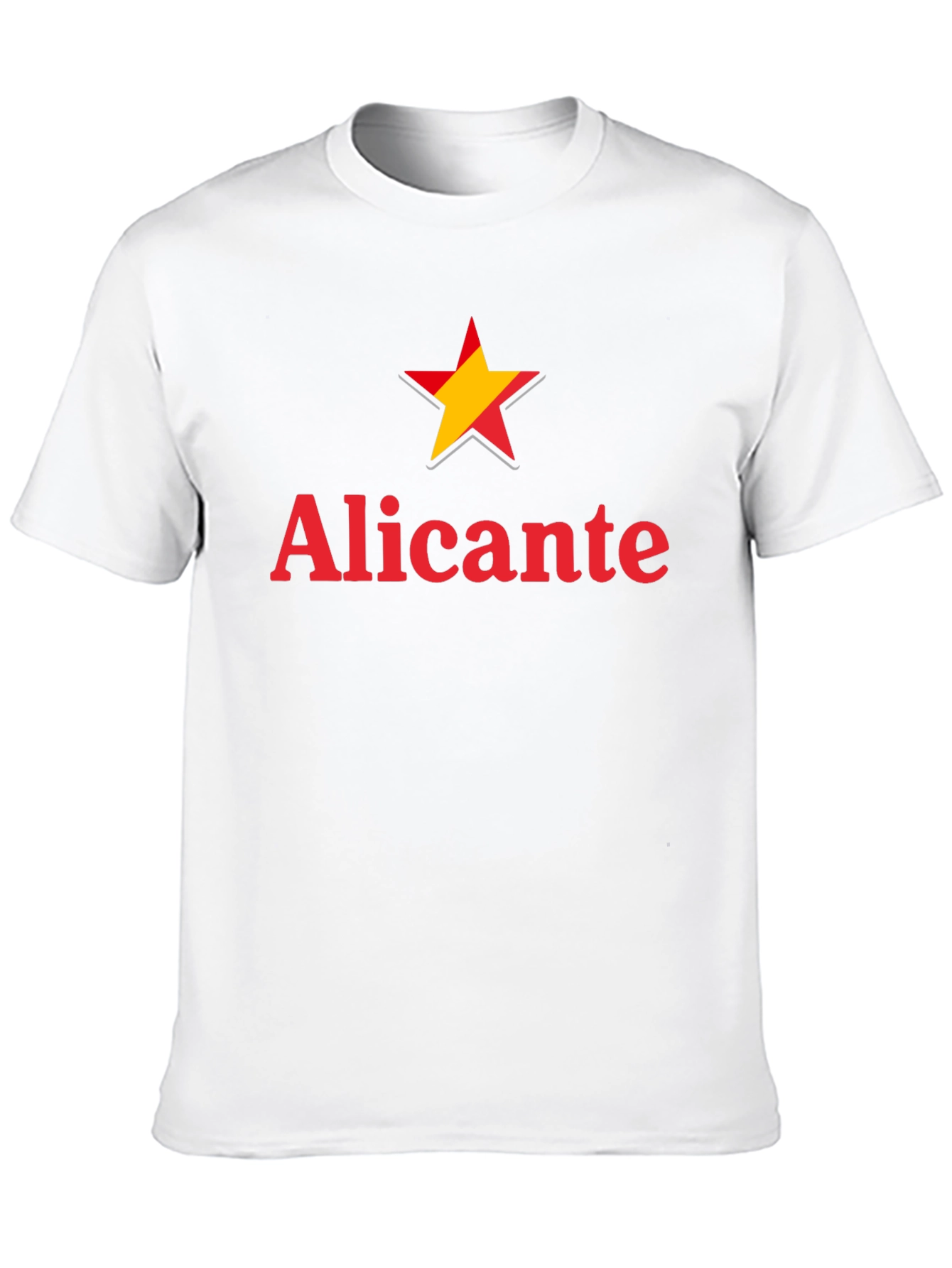 Alicante Star Graphic Black T-Shirt