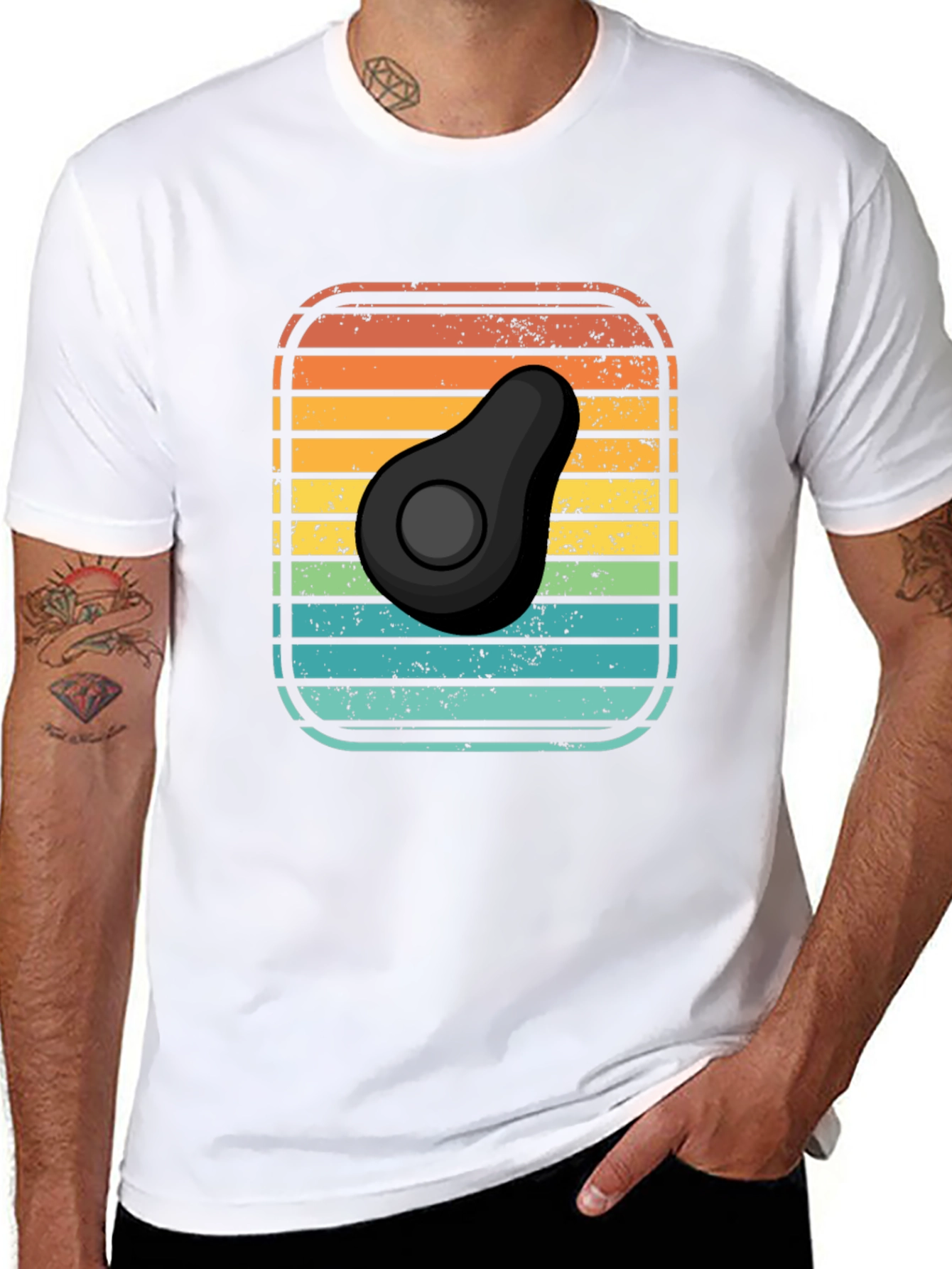 Retro Avocado T-Shirt
