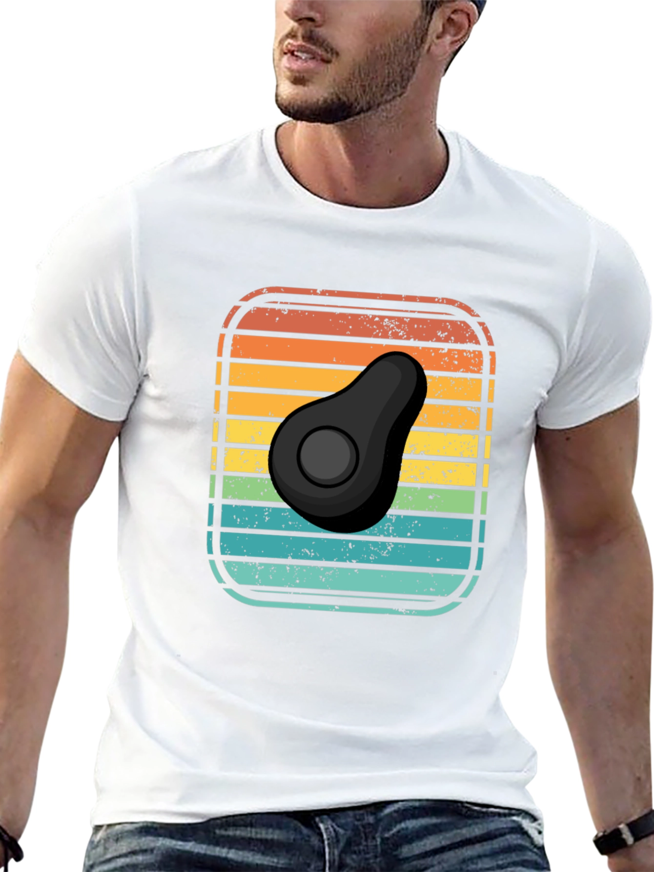 Retro Avocado T-Shirt
