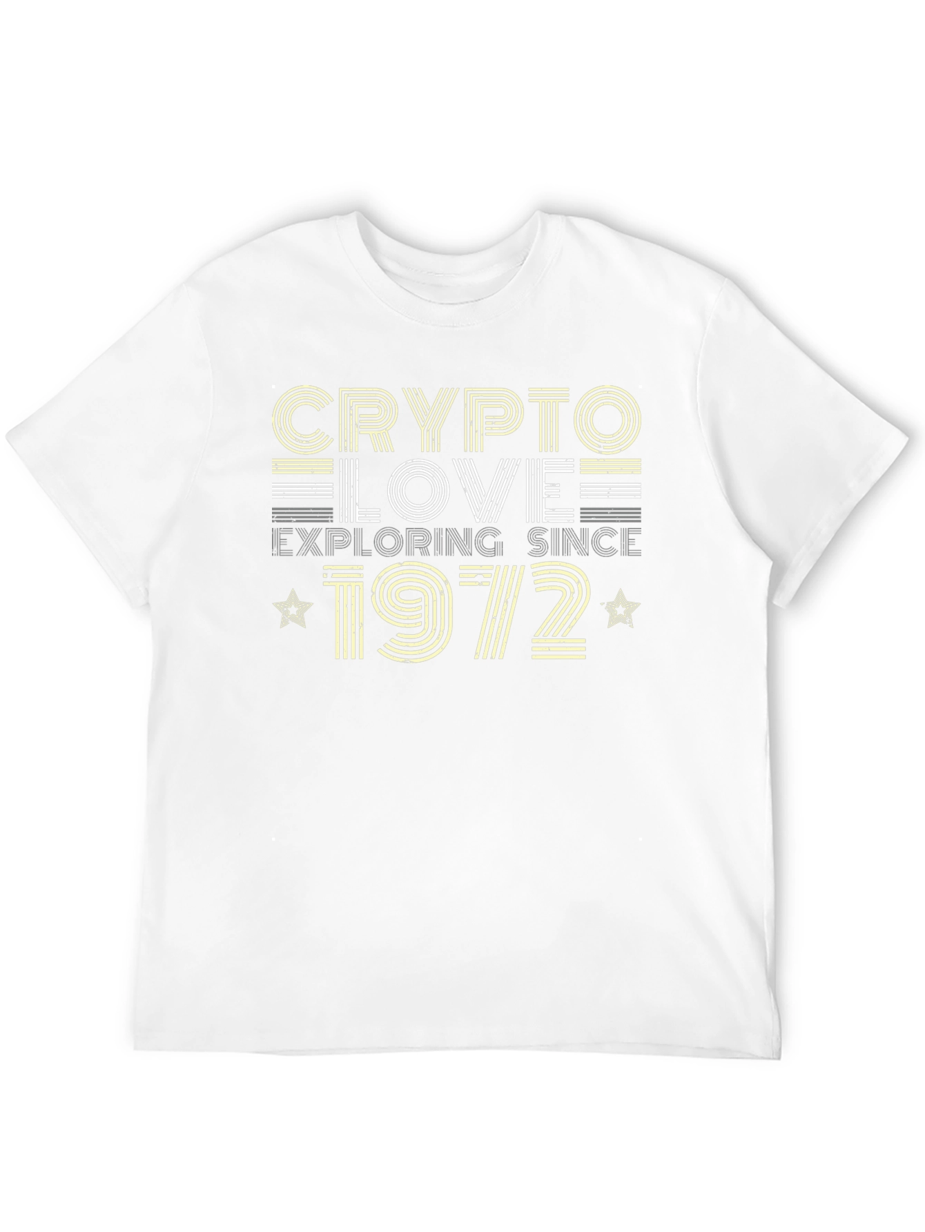 Crypto Love Exploring Since 1972 T-Shirt