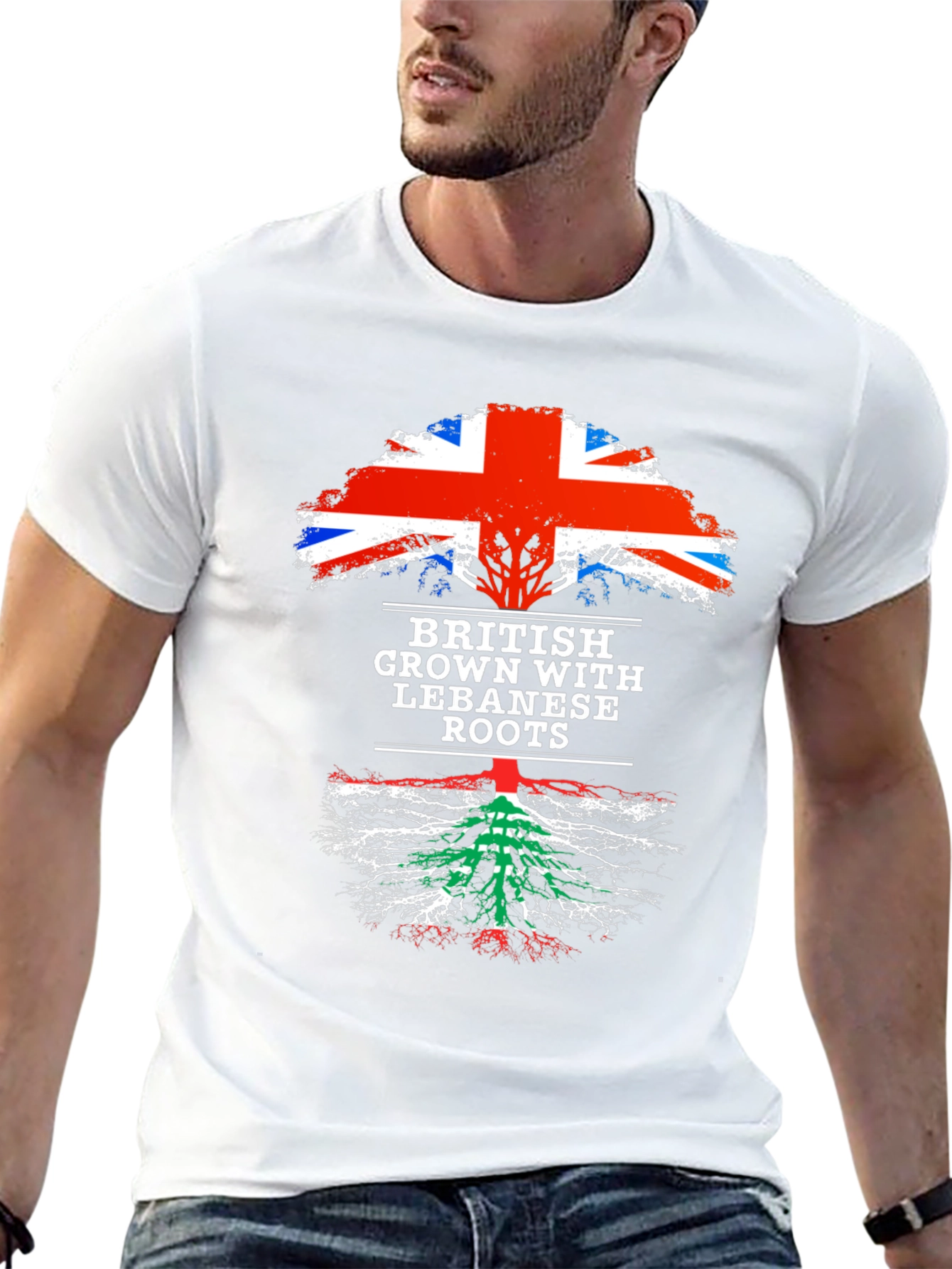 British Grown Lebanese Roots T-Shirt