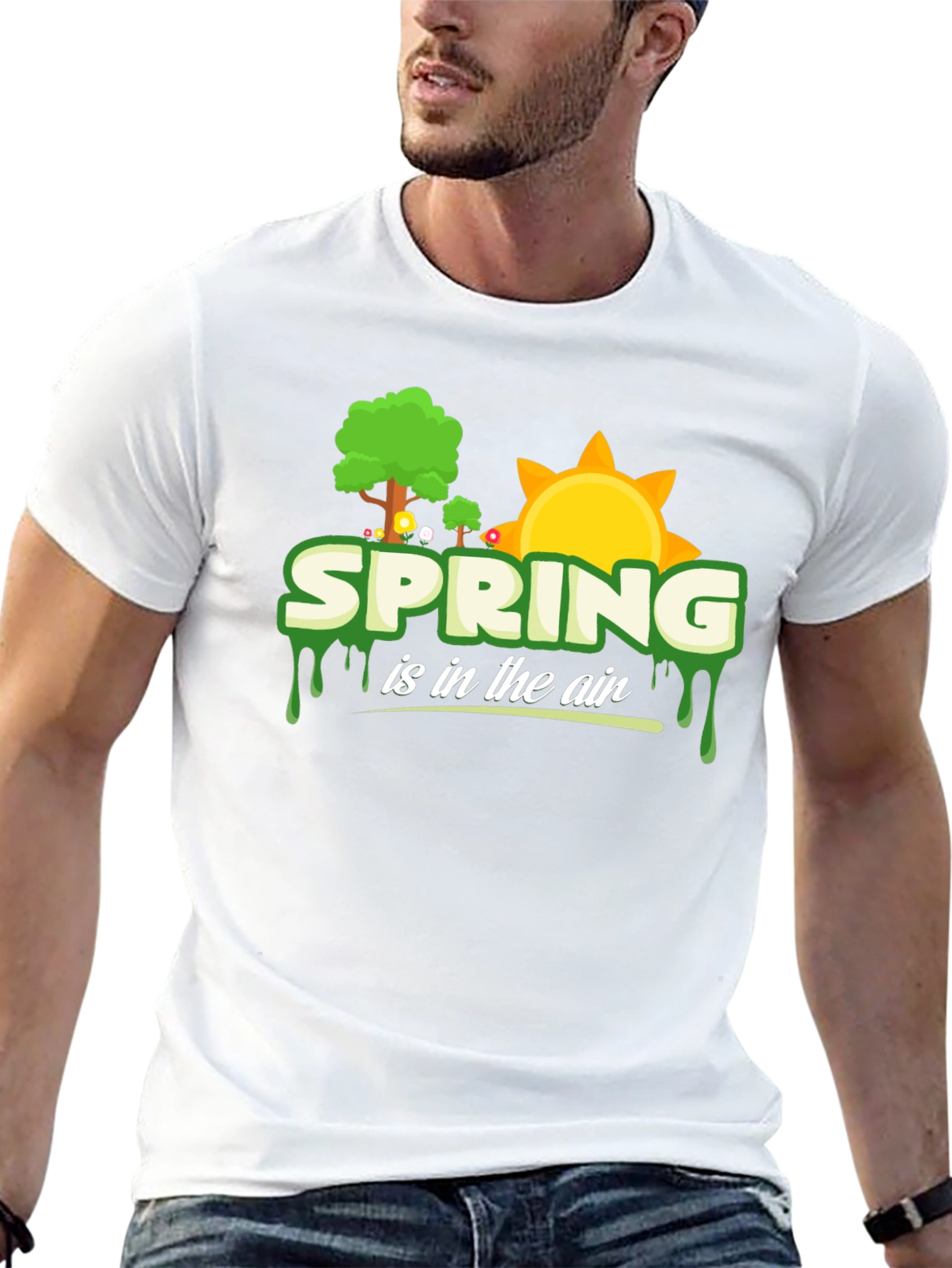 Spring is in the Air T-Shirt Black