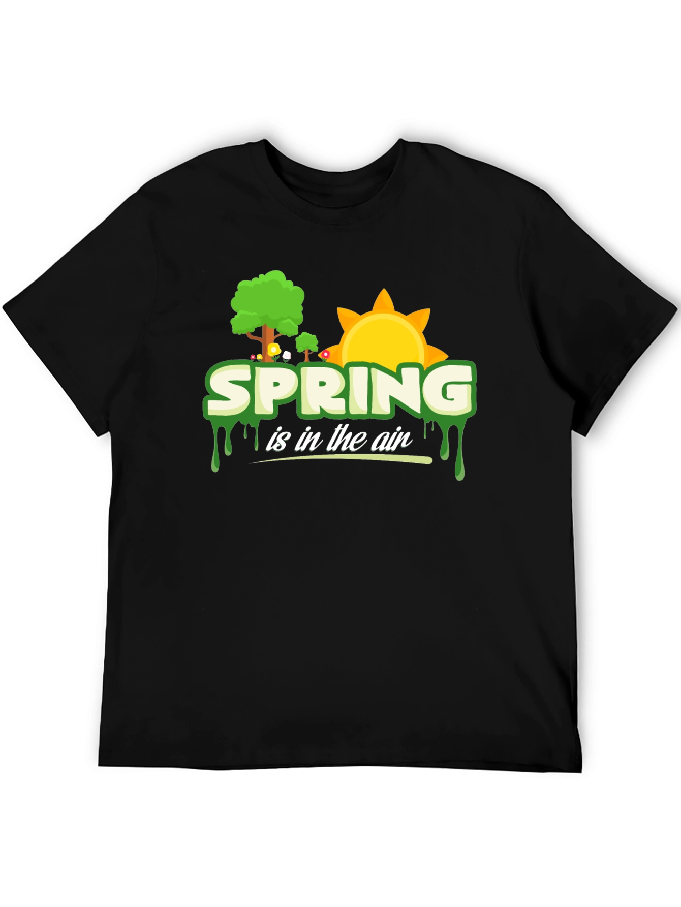 Spring is in the Air T-Shirt Black