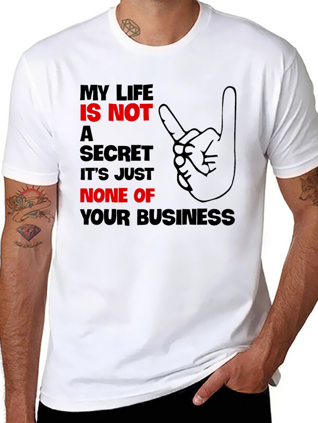 My Life Is Not a Secret T-Shirt
