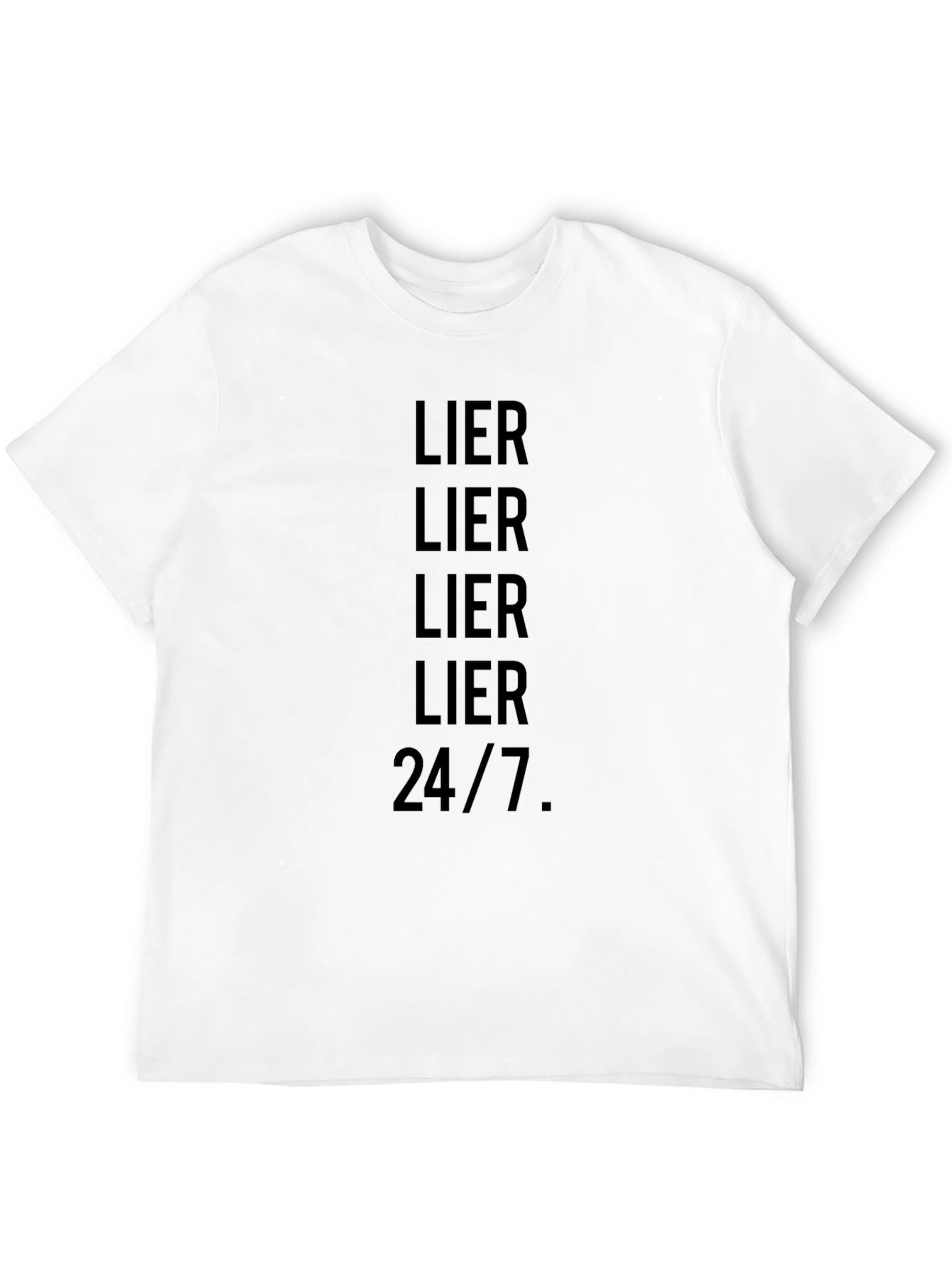 Lier 24/7 Black T-Shirt
