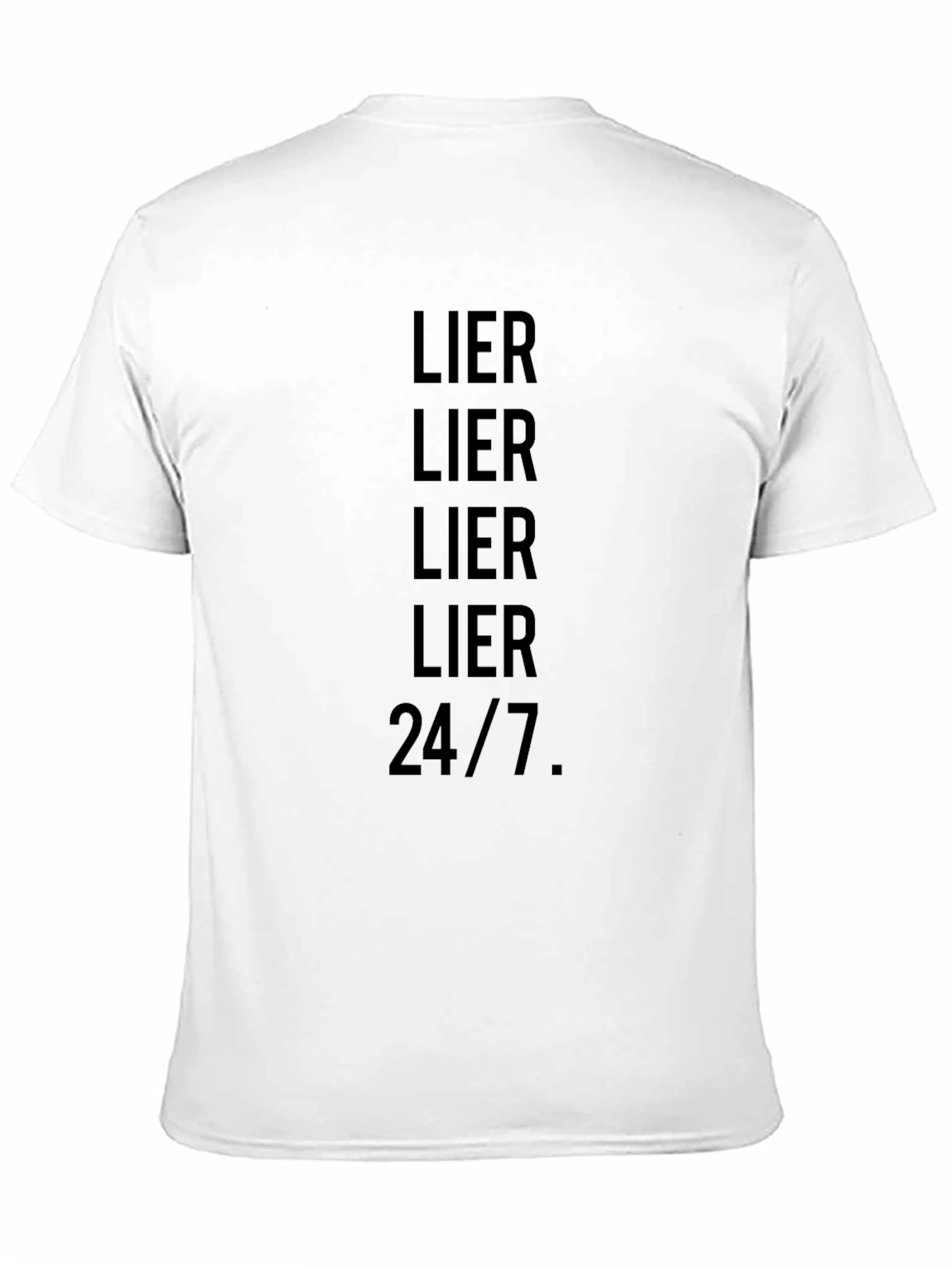 Lier 24/7 Black T-Shirt