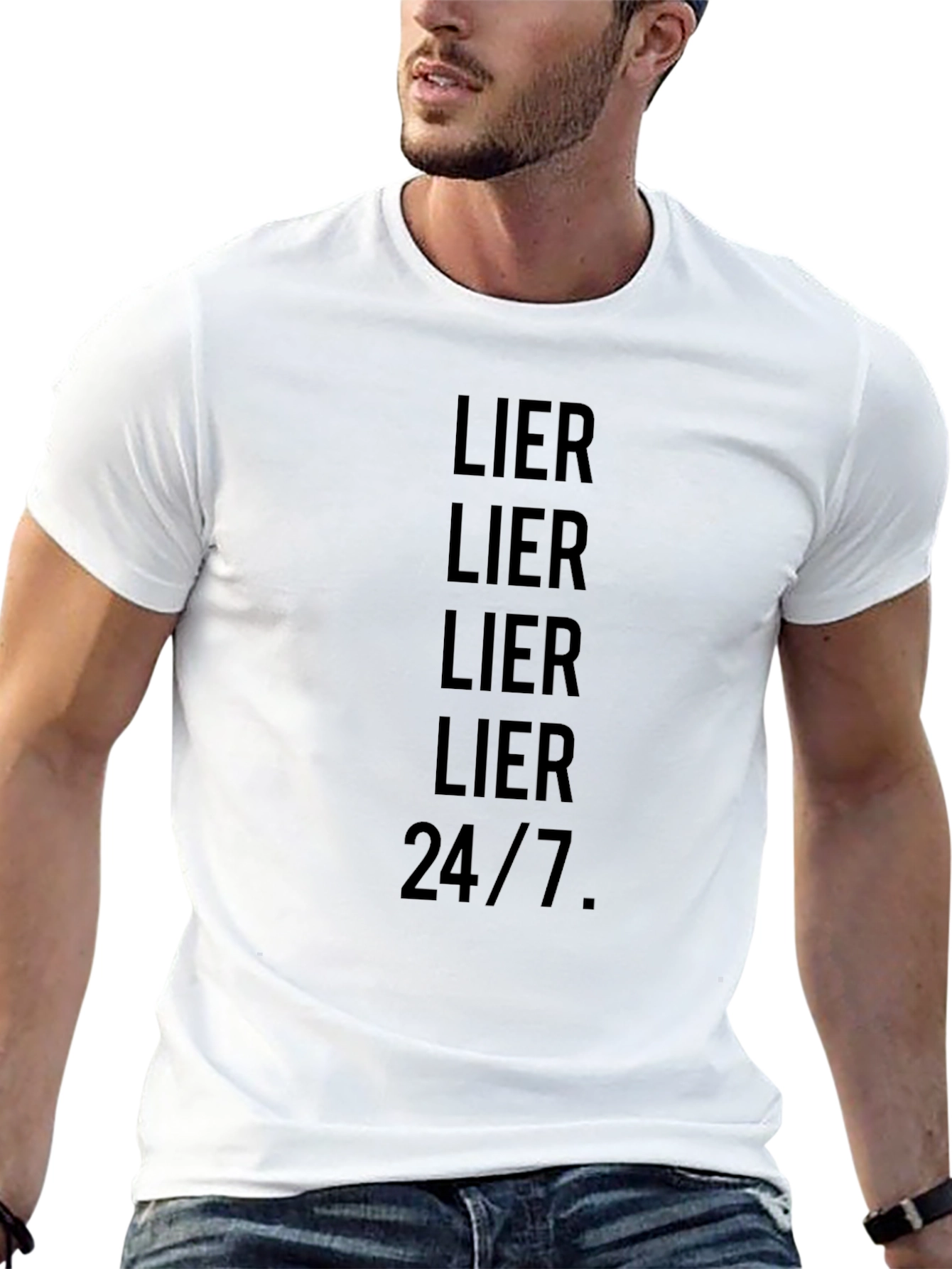 Lier 24/7 Black T-Shirt