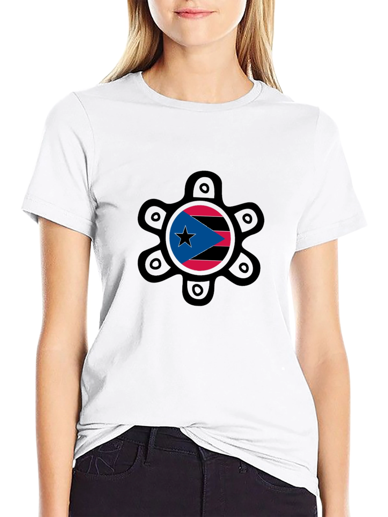 Puerto Rico Flag Graphic Tee - Boricua Pride
