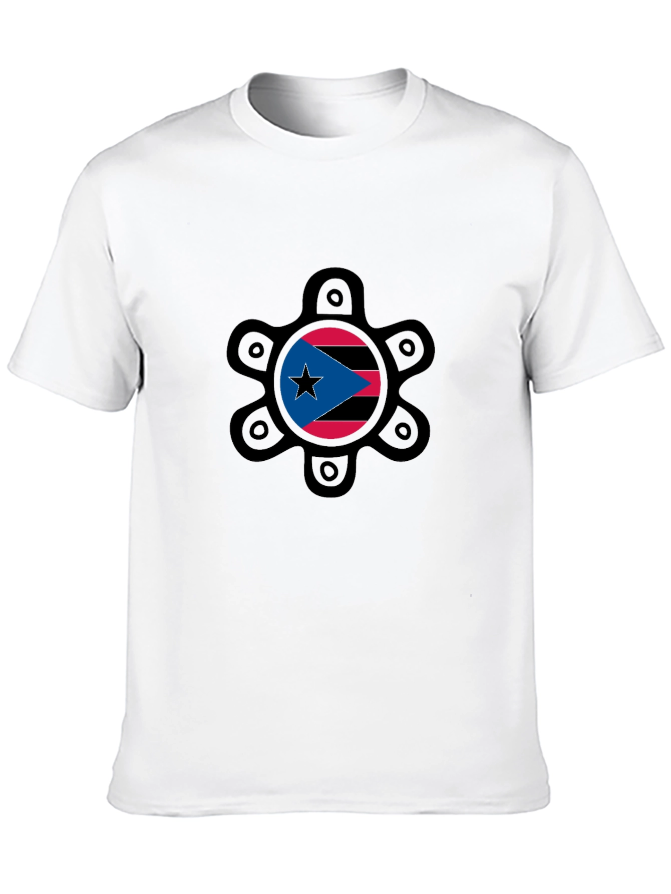 Puerto Rico Flag Graphic Tee - Boricua Pride