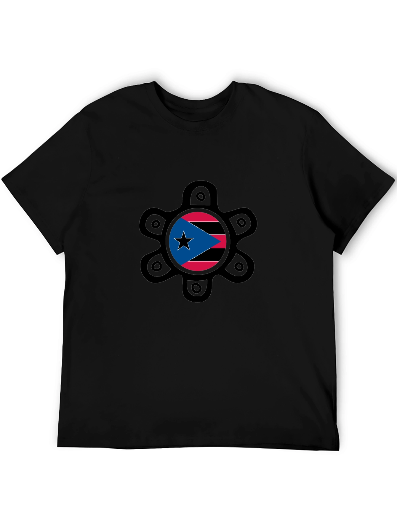 Puerto Rico Flag Graphic Tee - Boricua Pride