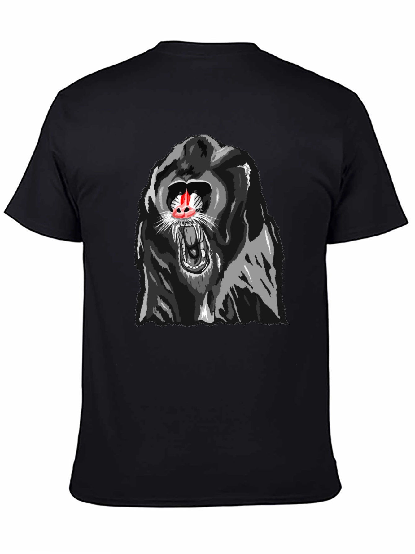 Mandrill Graphic Tee - Bold Animal Print