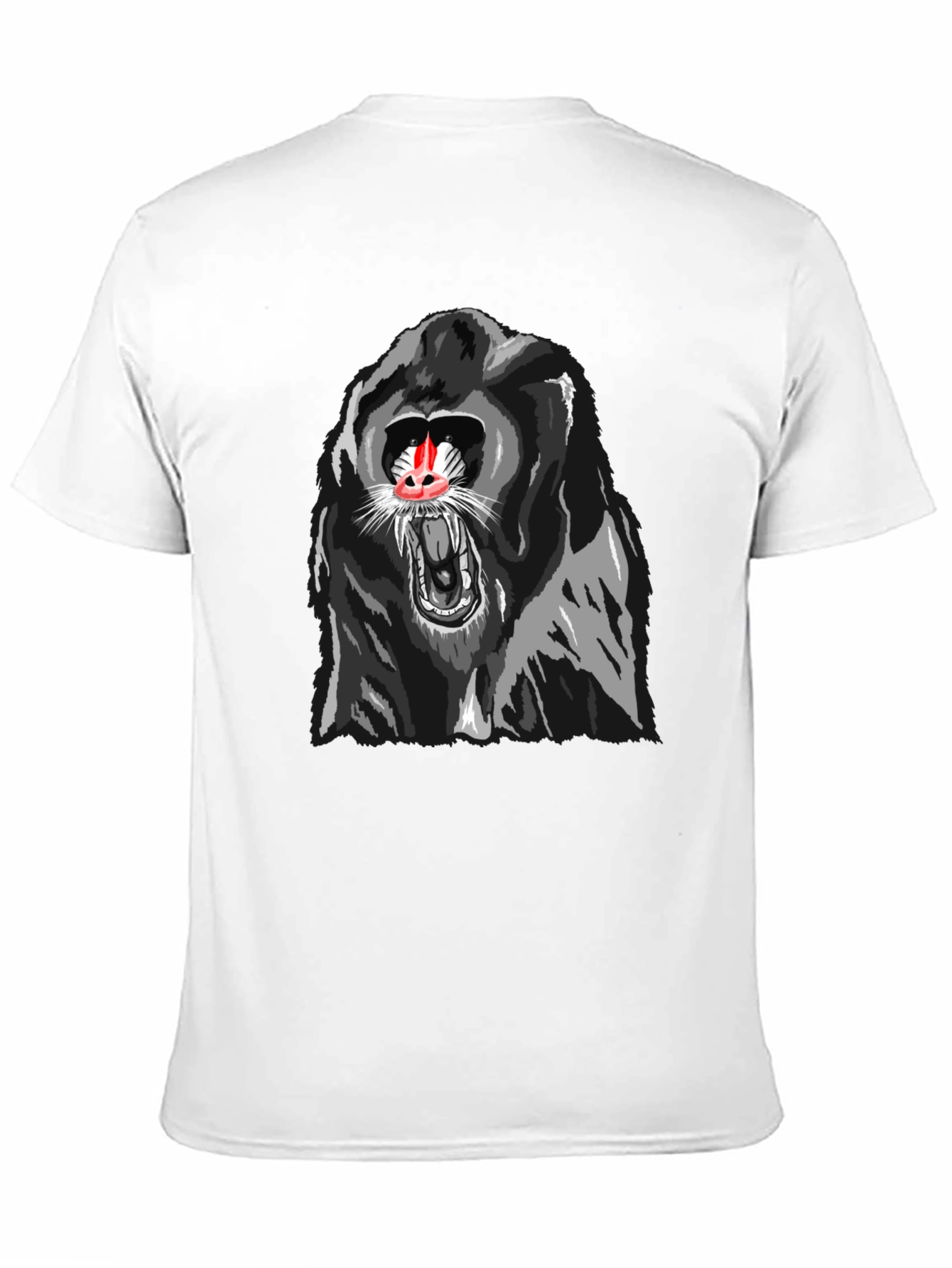 Mandrill Graphic Tee - Bold Animal Print
