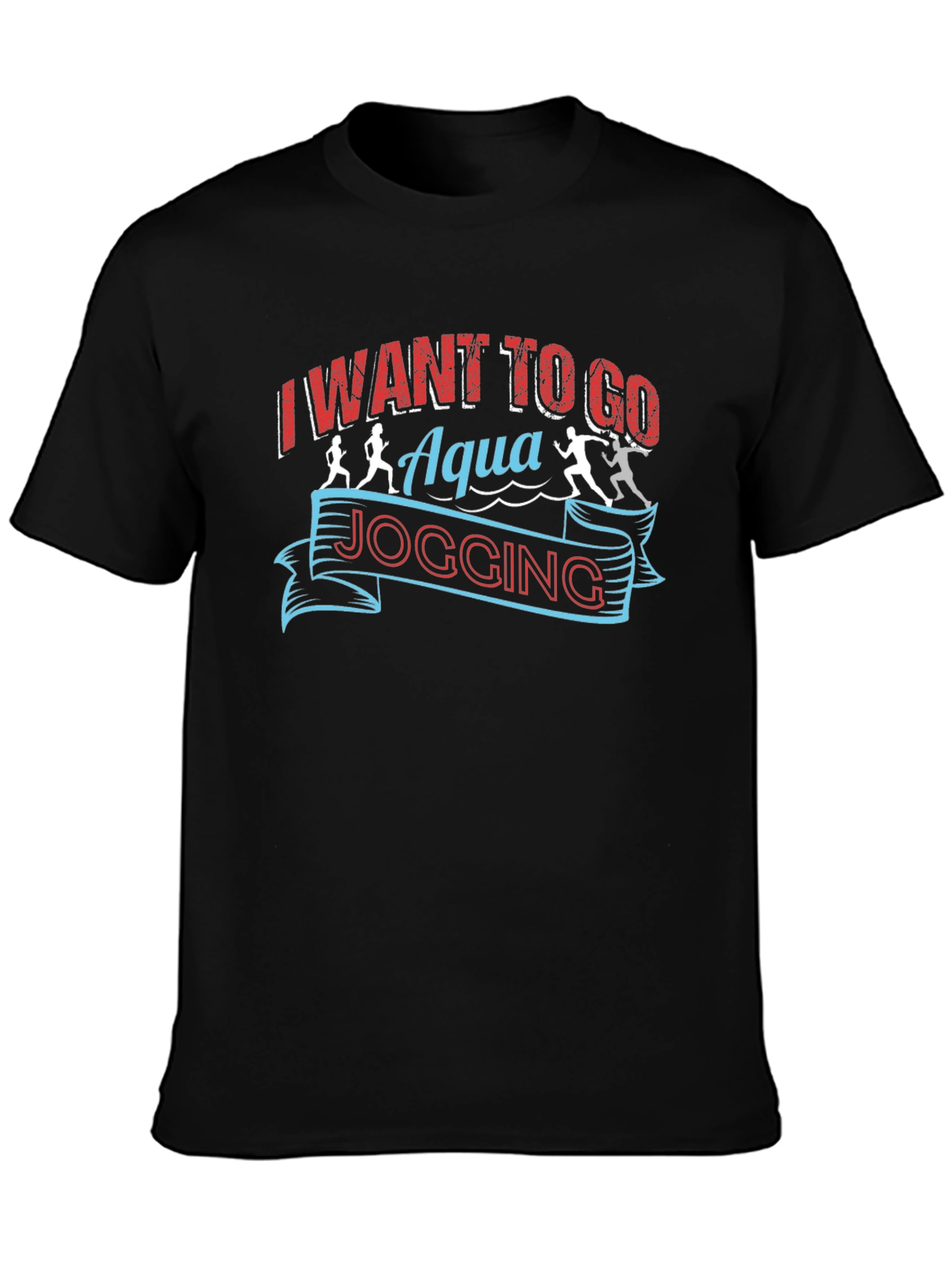 Aqua Jogging Graphic Tee