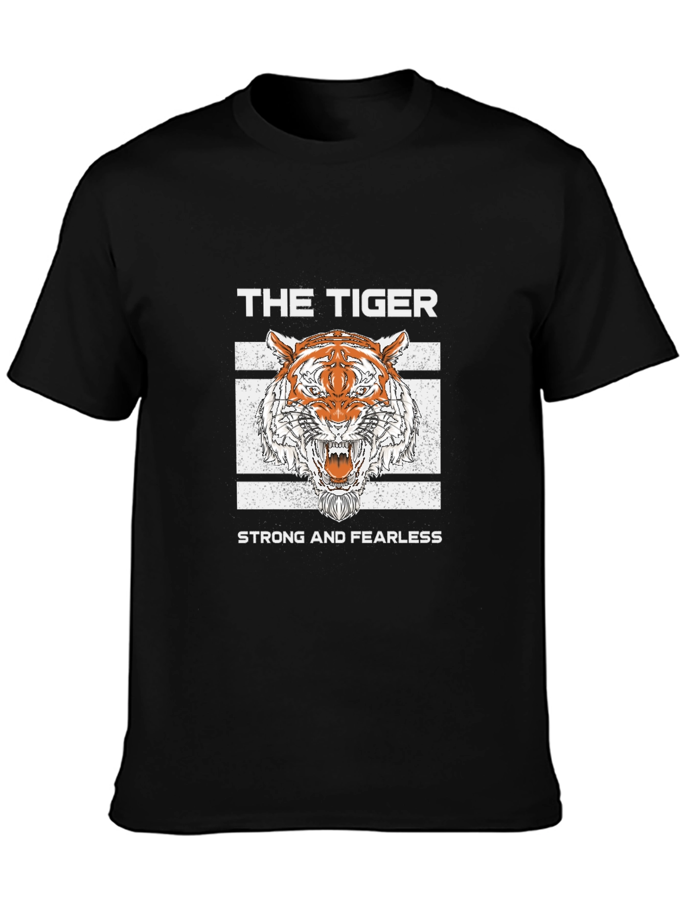 The Tiger T-Shirt - Strong and Fearless Graphic Tee