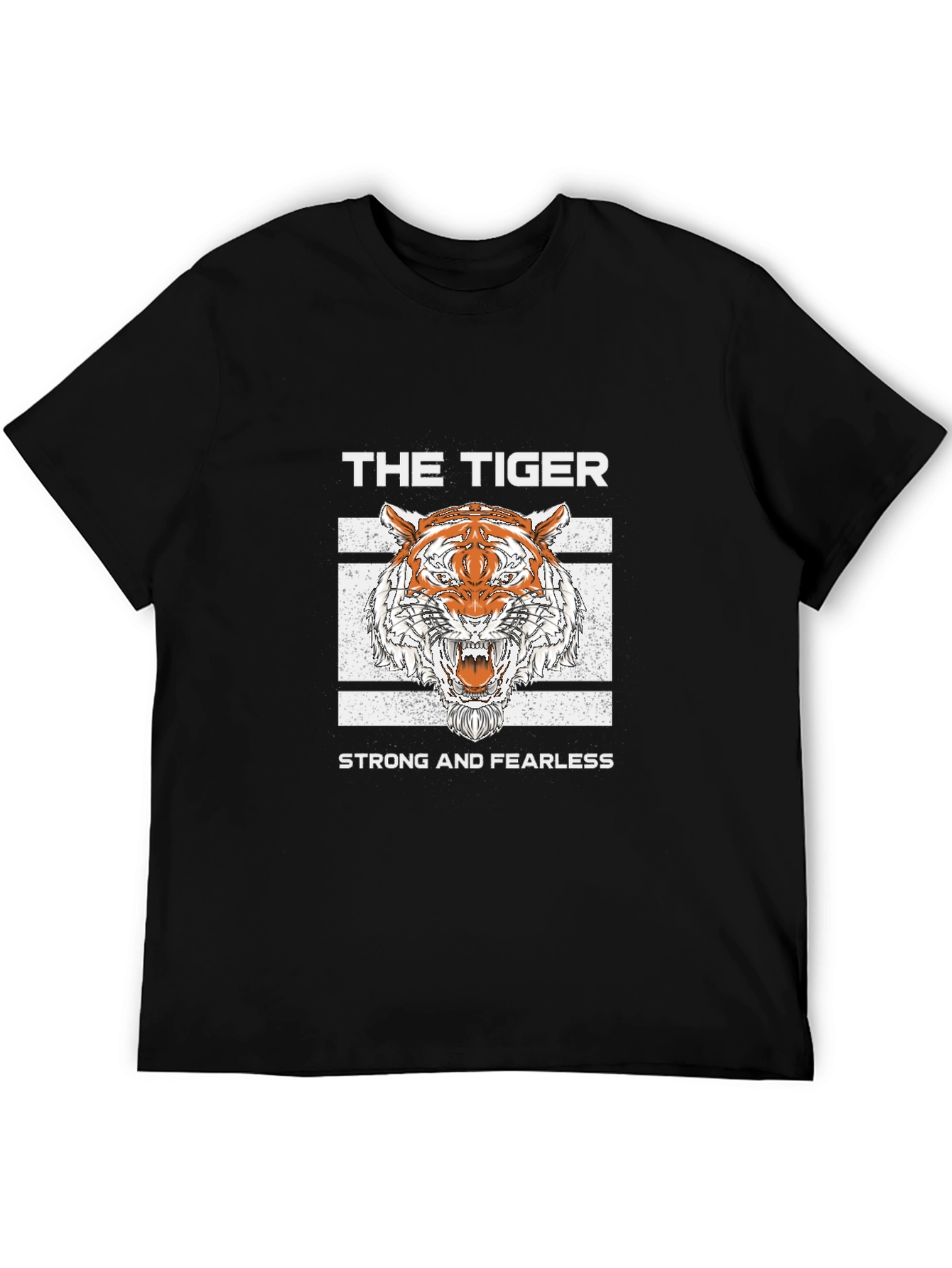 The Tiger T-Shirt - Strong and Fearless Graphic Tee