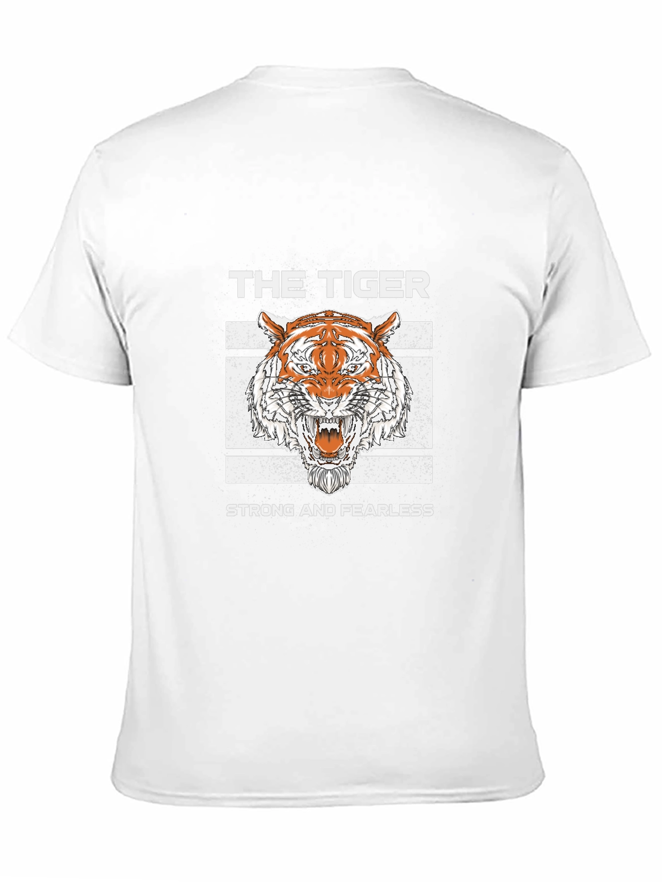 The Tiger T-Shirt - Strong and Fearless Graphic Tee