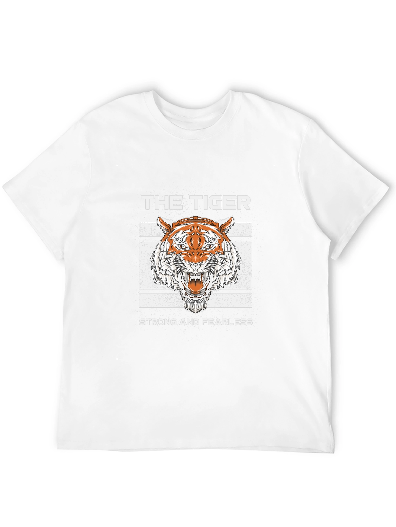 The Tiger T-Shirt - Strong and Fearless Graphic Tee