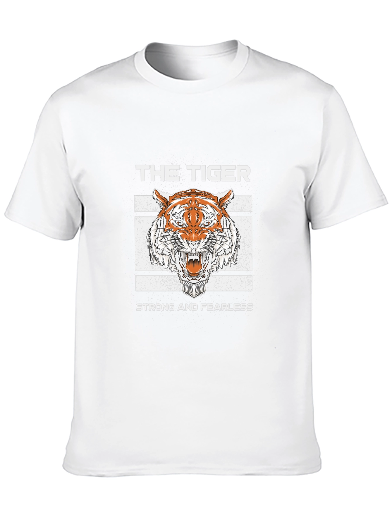 The Tiger T-Shirt - Strong and Fearless Graphic Tee