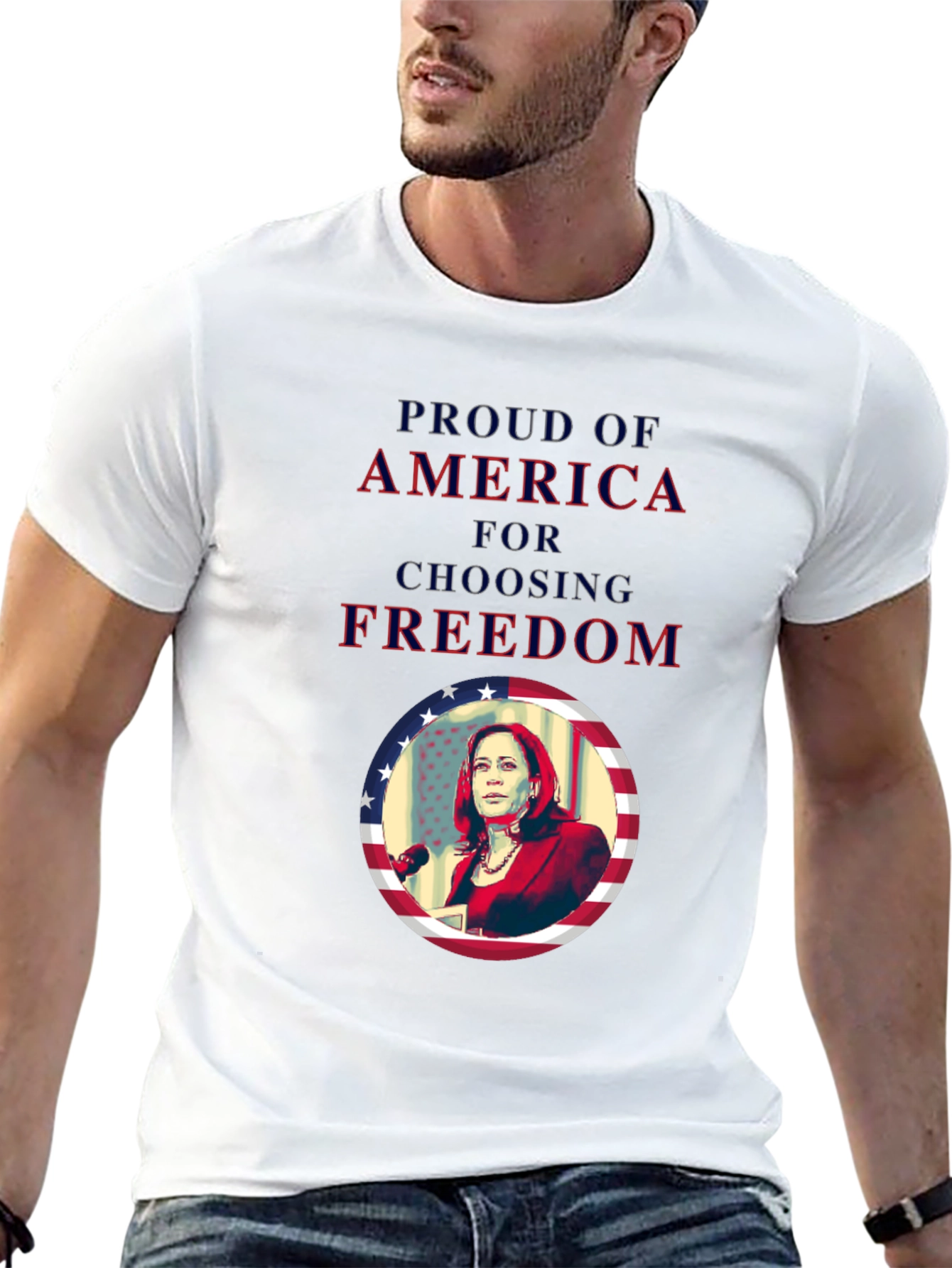 Proud of America Political T-Shirt