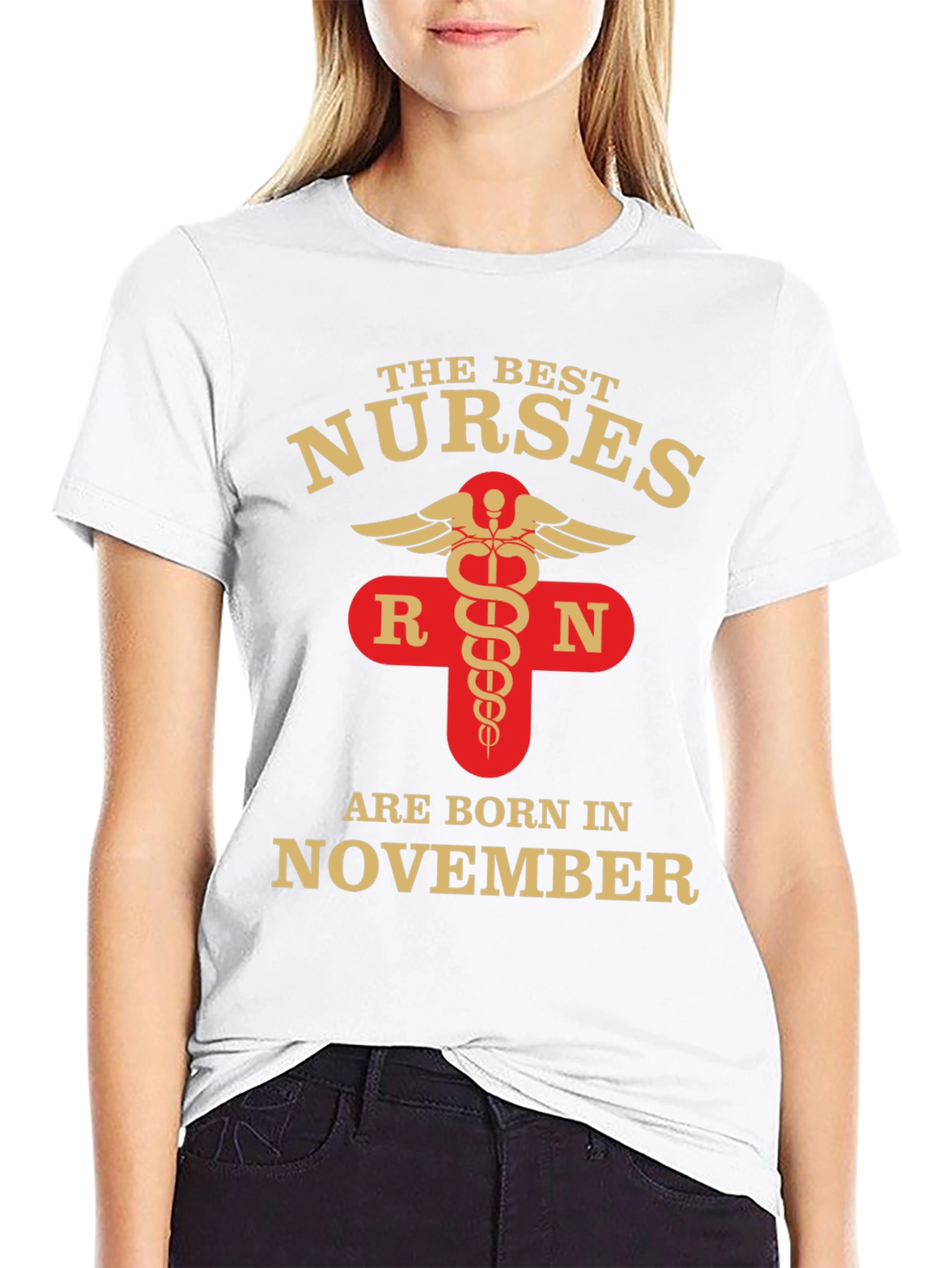 Best Nurses are Born in November T-Shirt