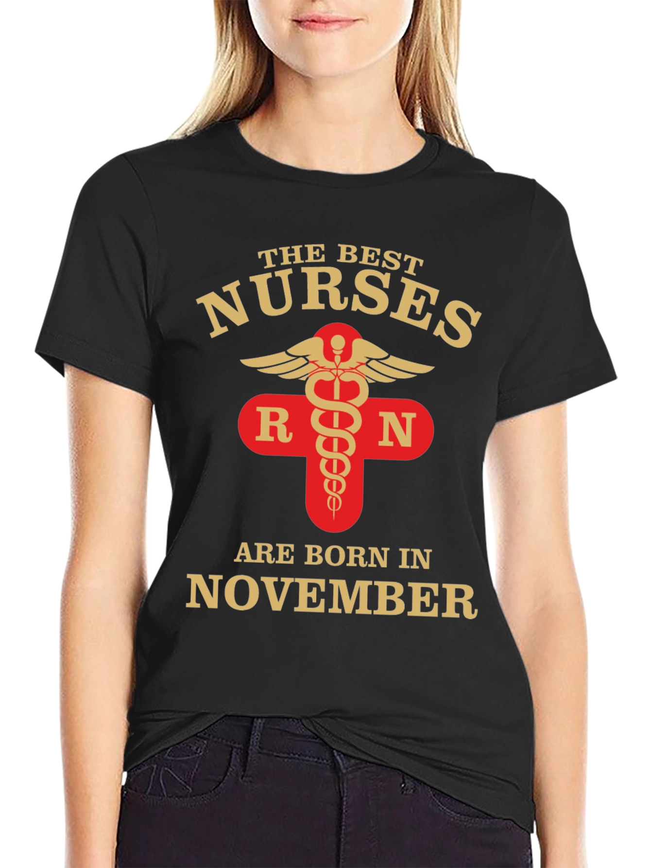 Best Nurses are Born in November T-Shirt